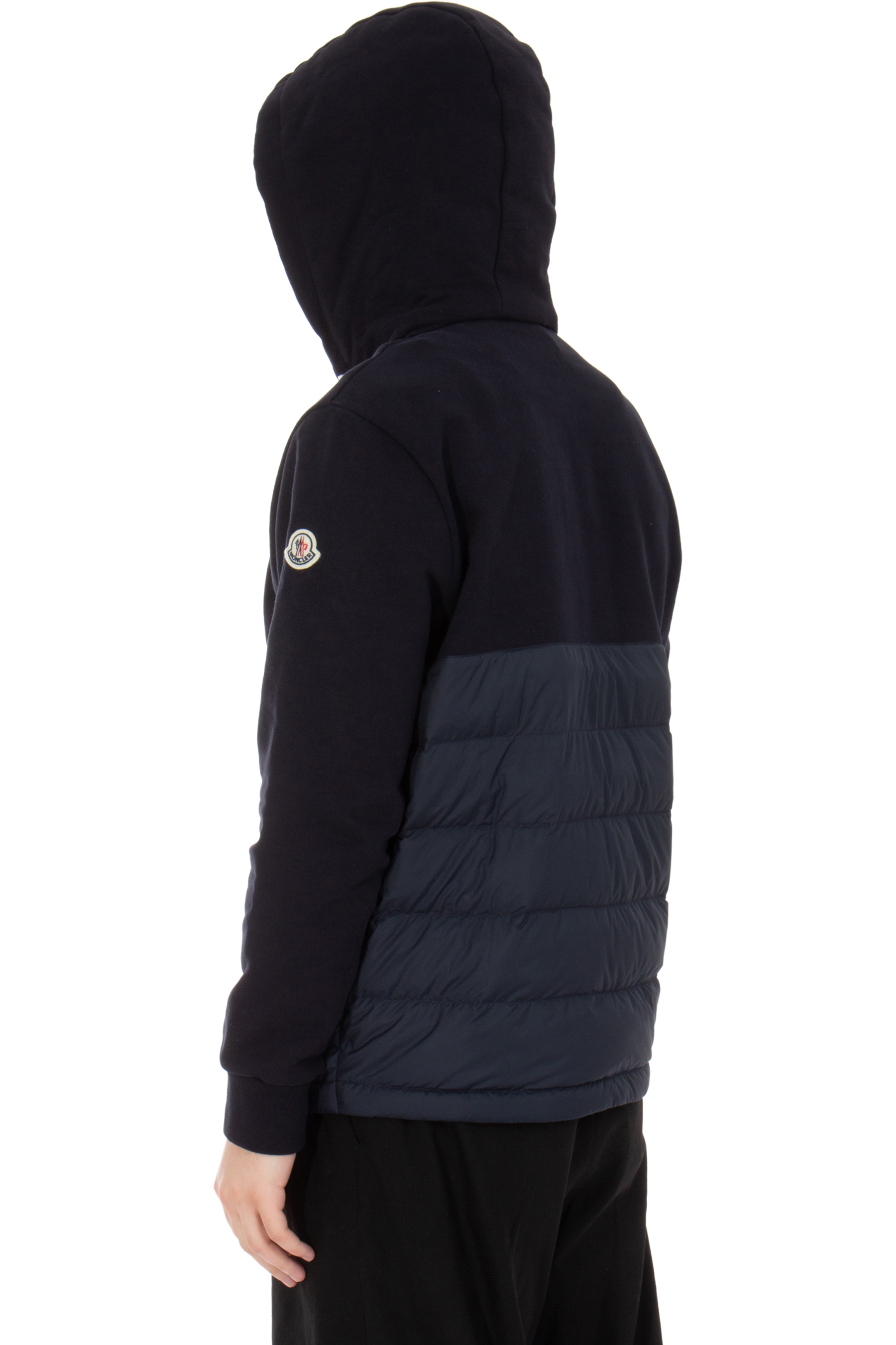 MONCLER Padded Cotton Zip Hoodie MONCLER Padded Cotton Zip Hoodie