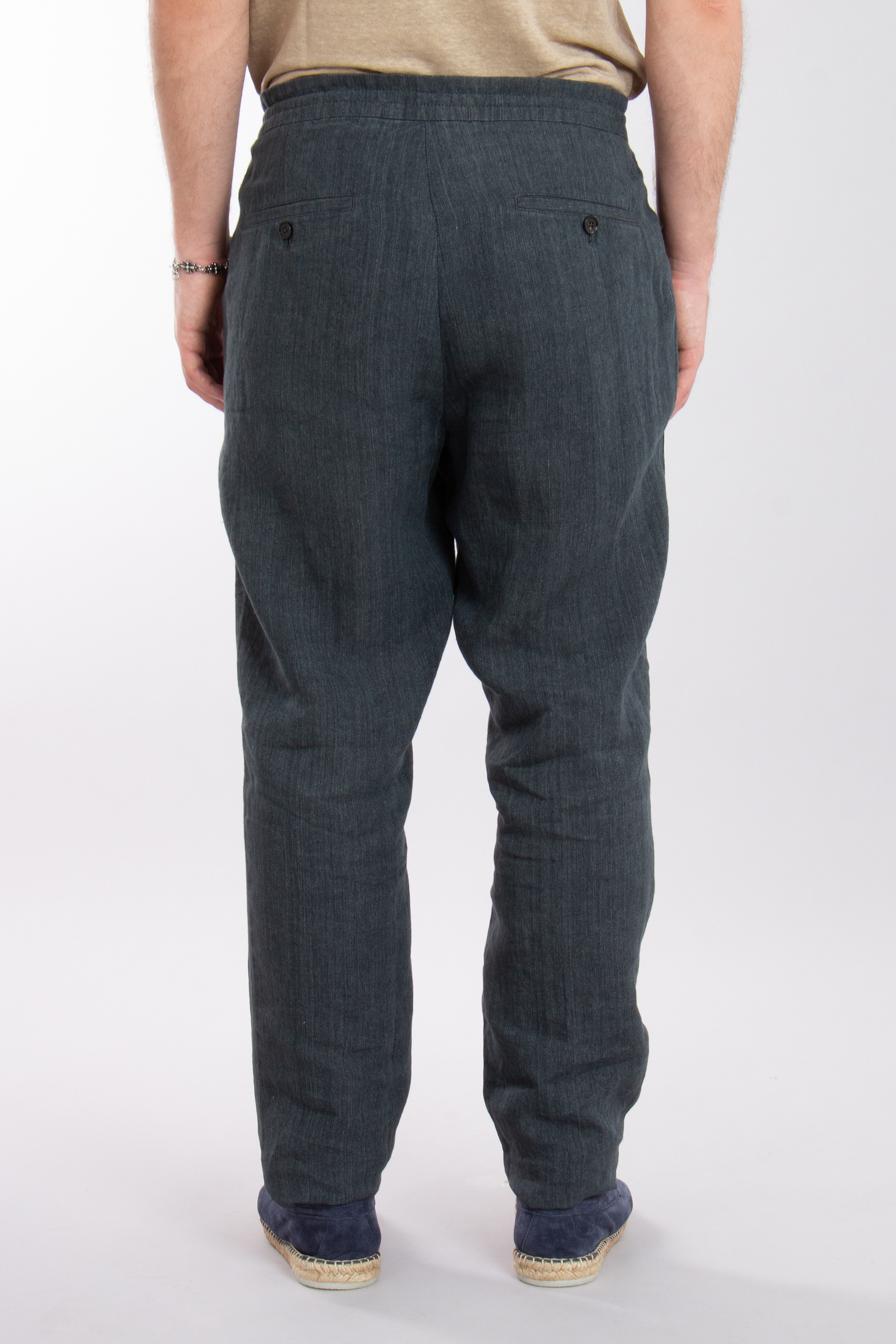 ZEGNA Relaxed Fit Linen Pants