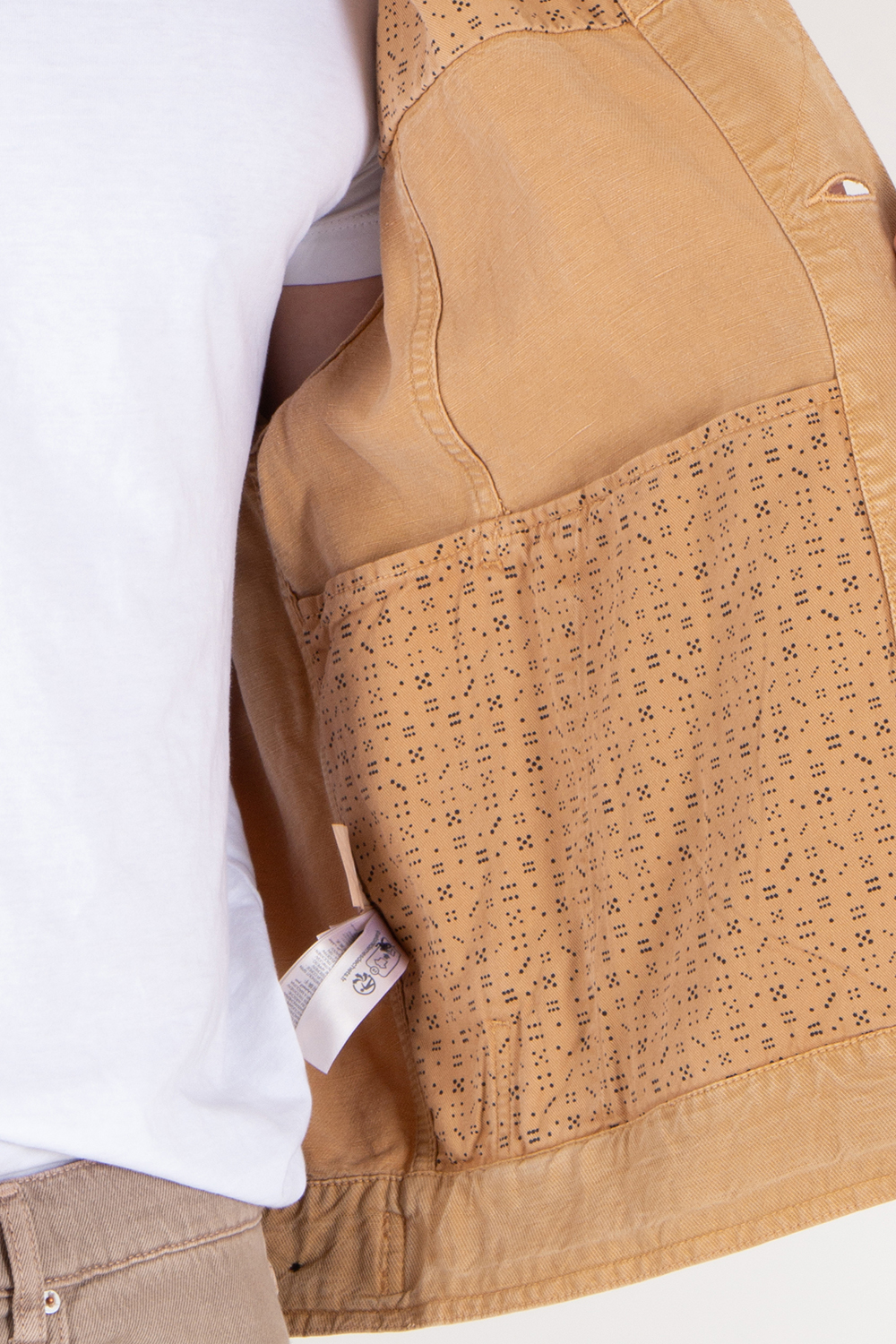 PAUL SMITH Lyocell Cotton Twill Jacket Rider 