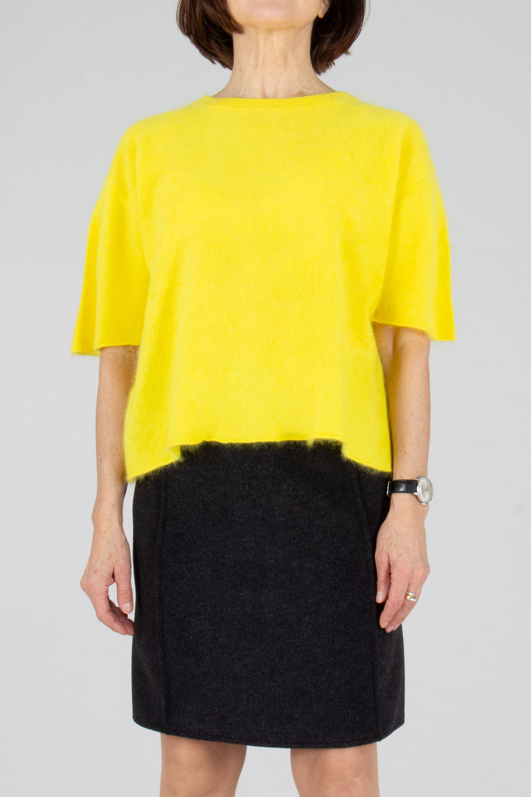 Rock, Bluse, T-shirt, Minirock, Person