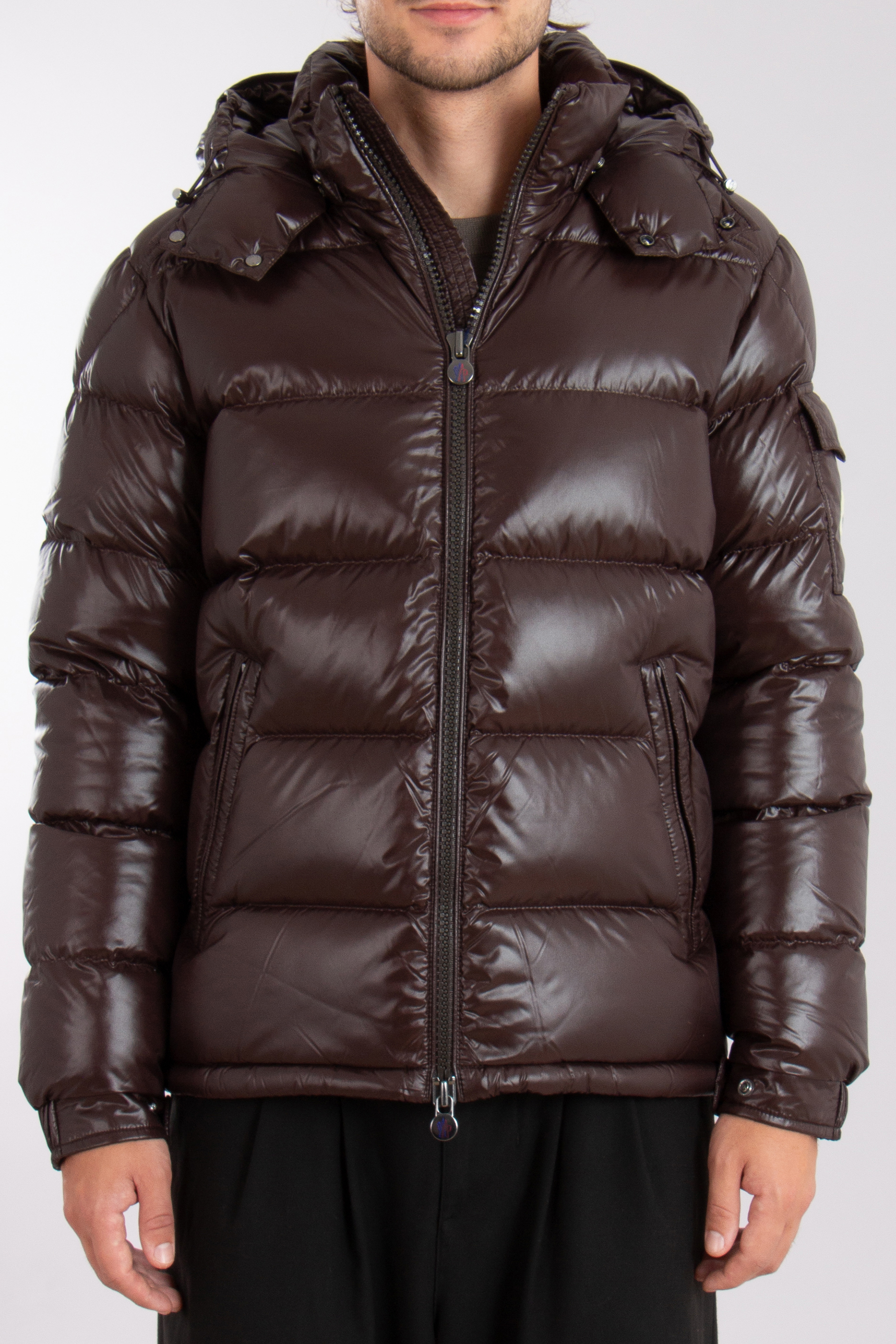 MONCLER Maya Nylon Laqué Down Jacket MONCLER Maya Nylon Laqué Down Jacket