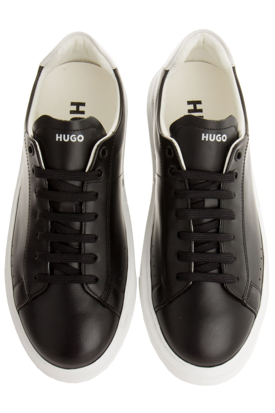 HUGO Low Top Leather Sneakers Quiver