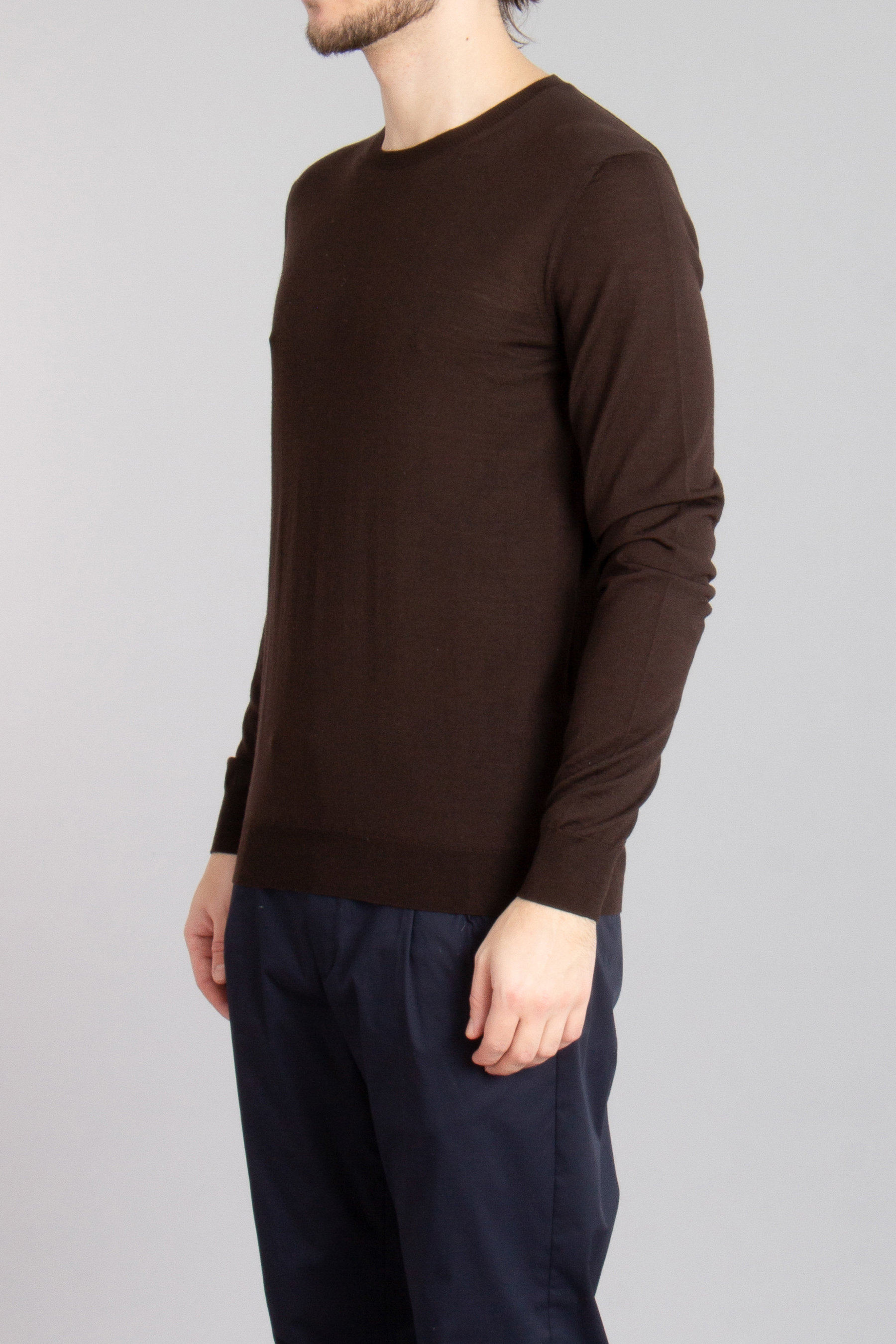 AIDA BARNI Regular Fit Wool Knit Sweater AIDA BARNI Regular Fit Wool Knit Sweater