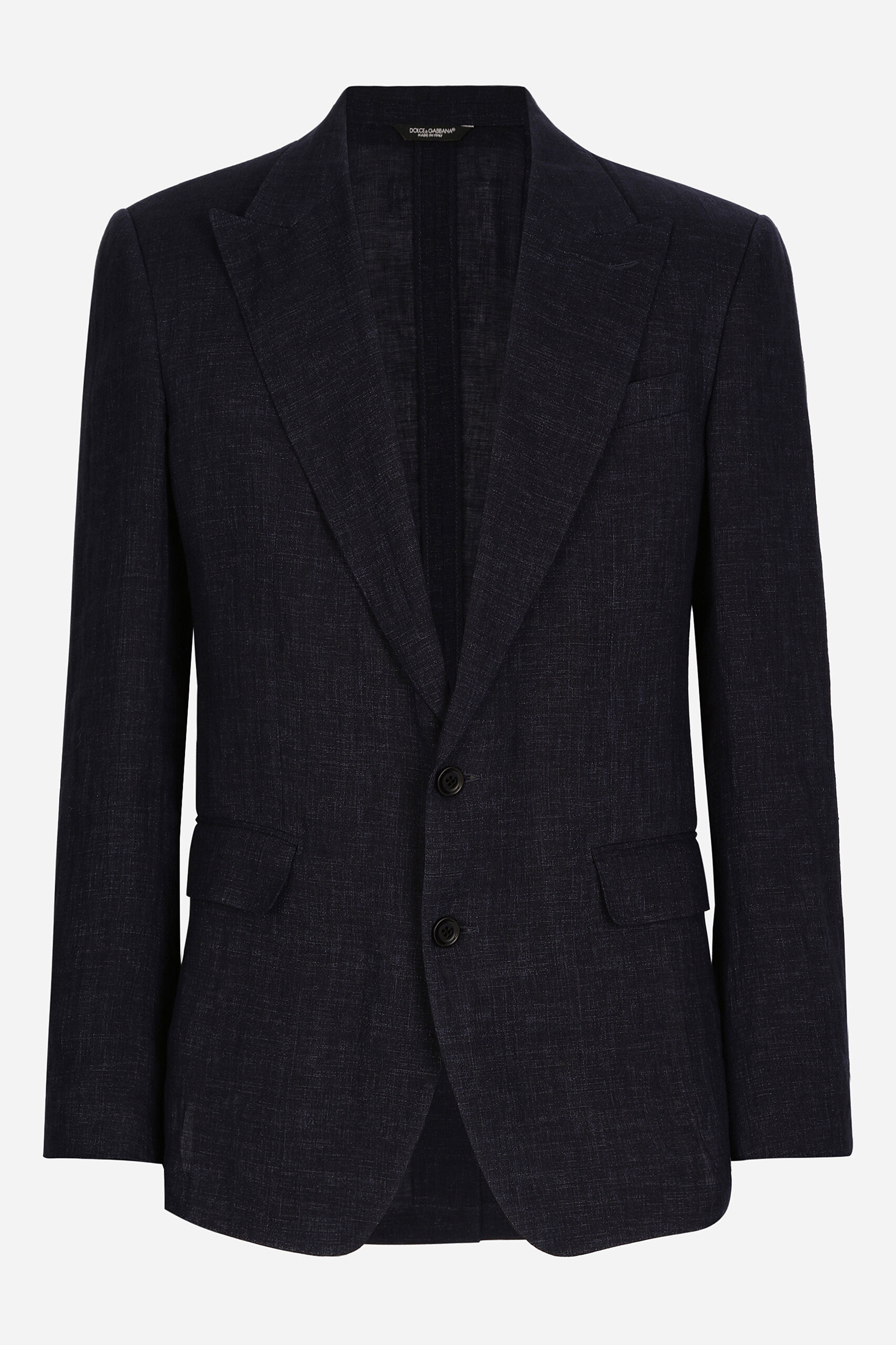 DOLCE & GABBANA Linen Blend Jacket Sicilia