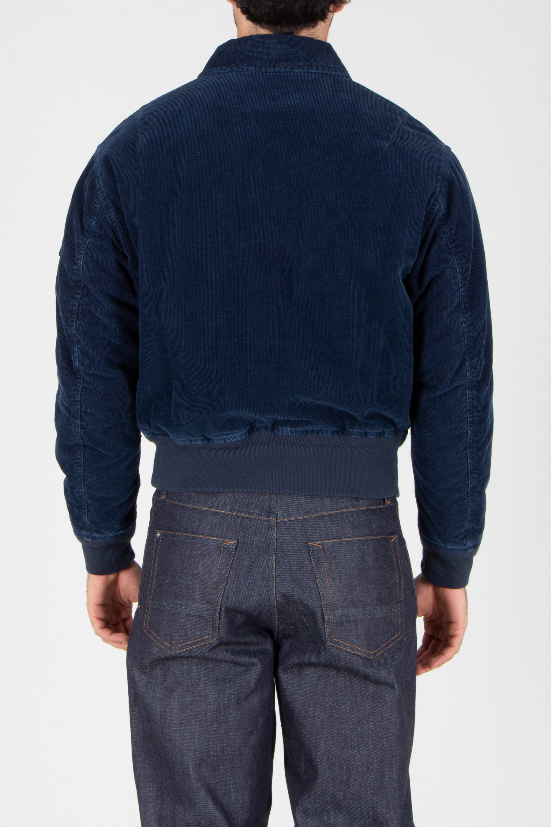 STONE ISLAND Regular Fit Rinsed Cotton Blend Micro Corduroy Jacket Hosen, Langarm, Mantel, Jeans, Jacke