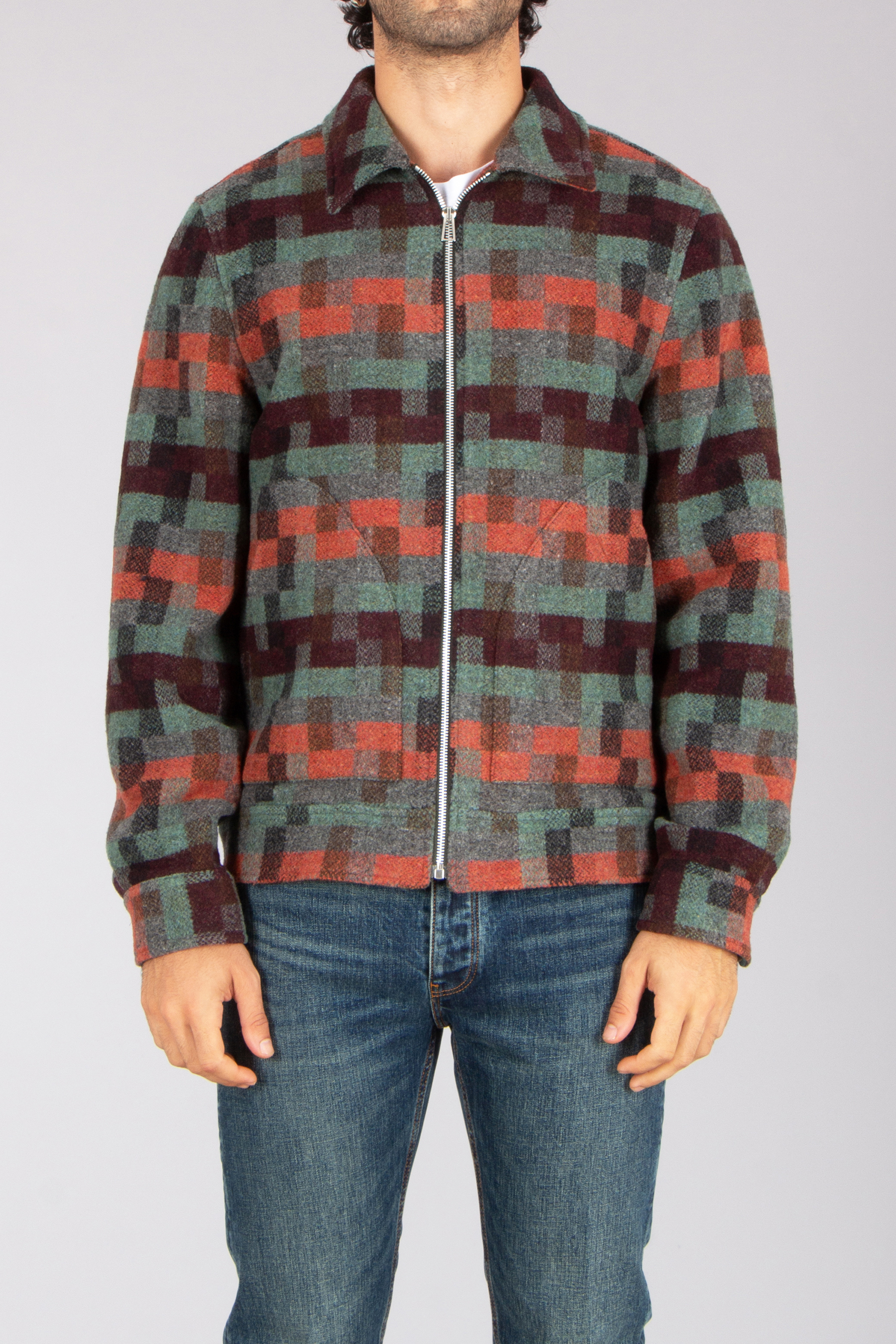 Mantel, Jacke, Pullover, Jeanshose, Hemd