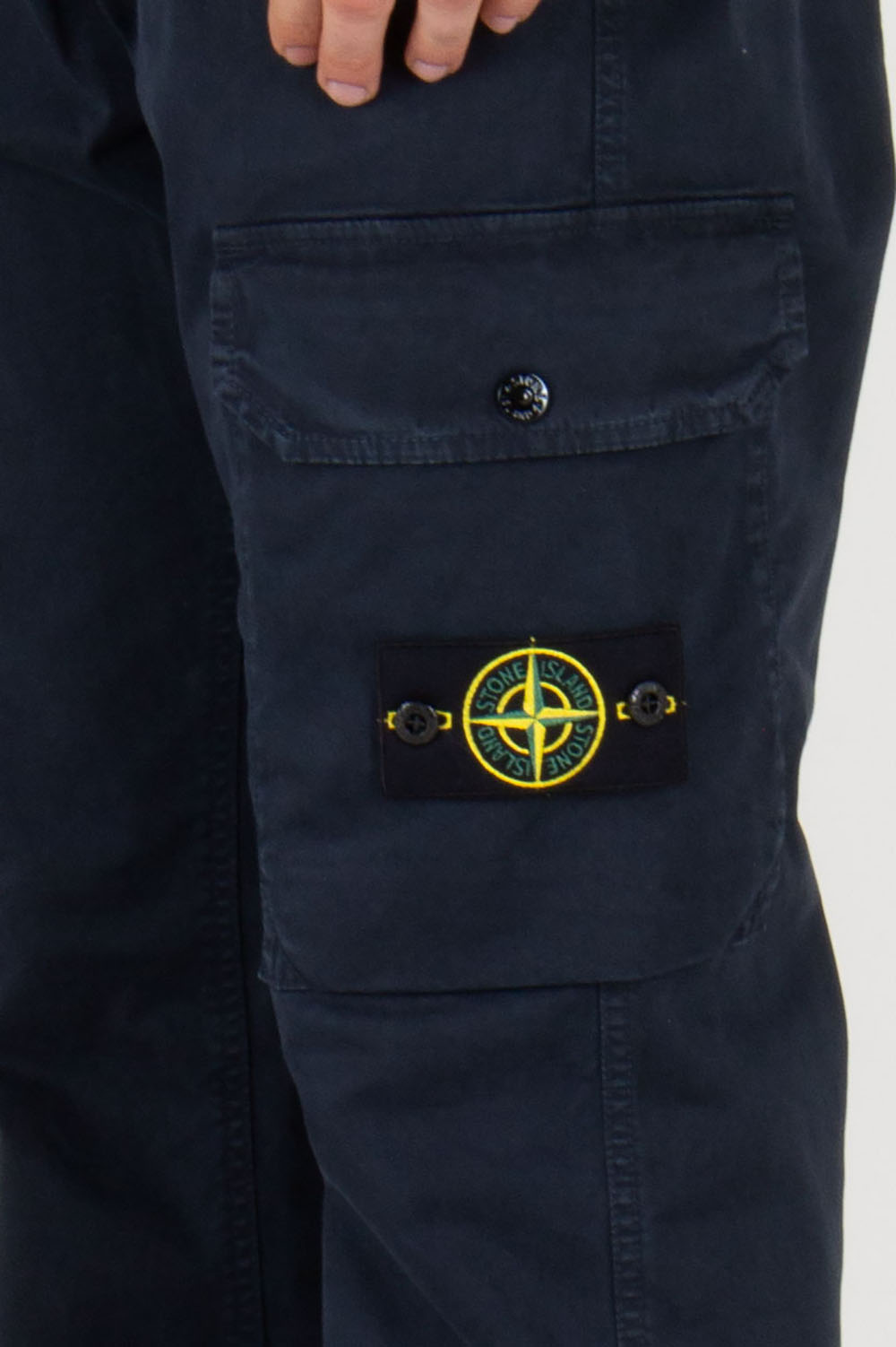 STONE ISLAND Regular Fit Cotton Cargo Pants