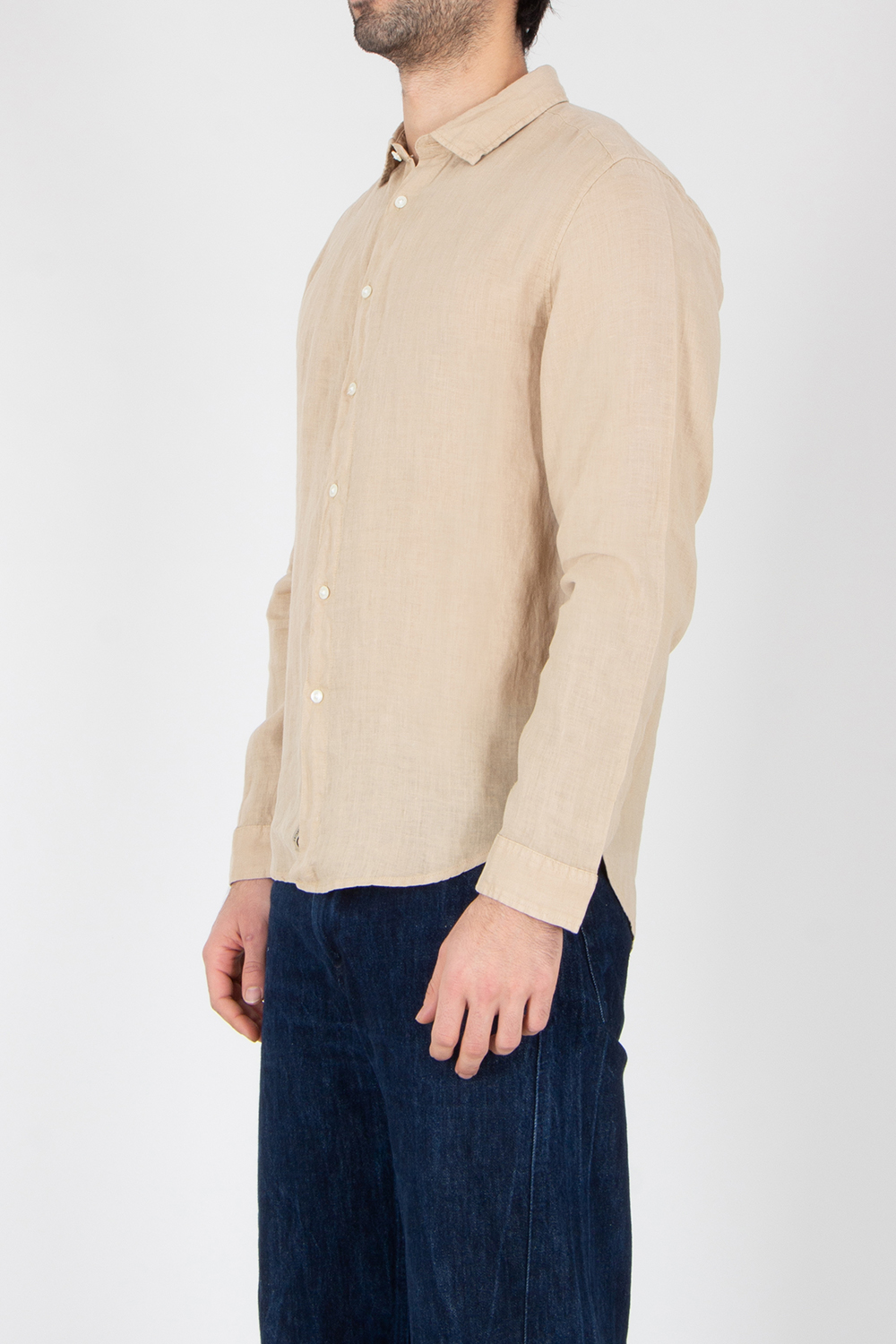 WOOLRICH Regular Fit Linen Shirt