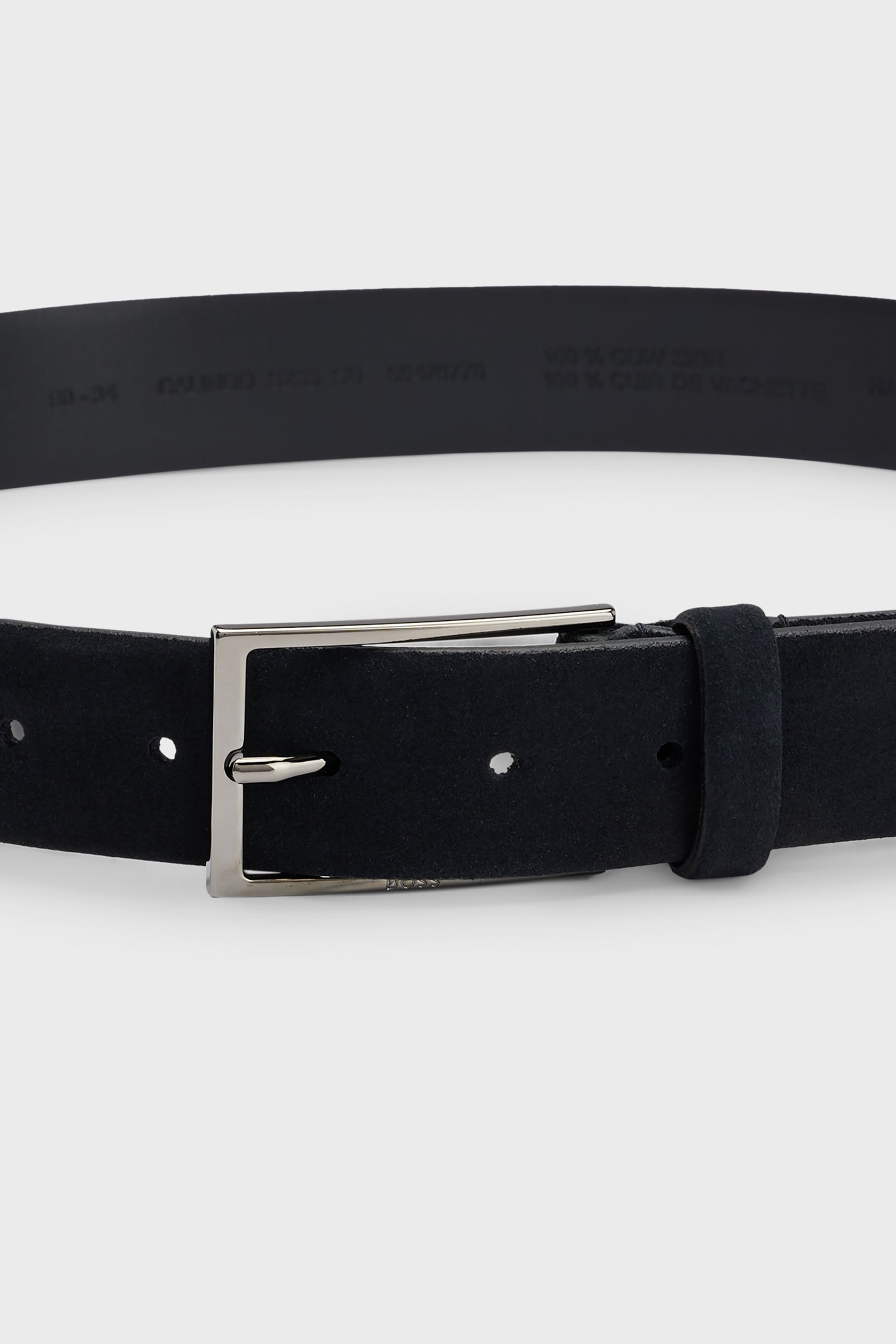 BOSS Calf Suede Belt Calindo