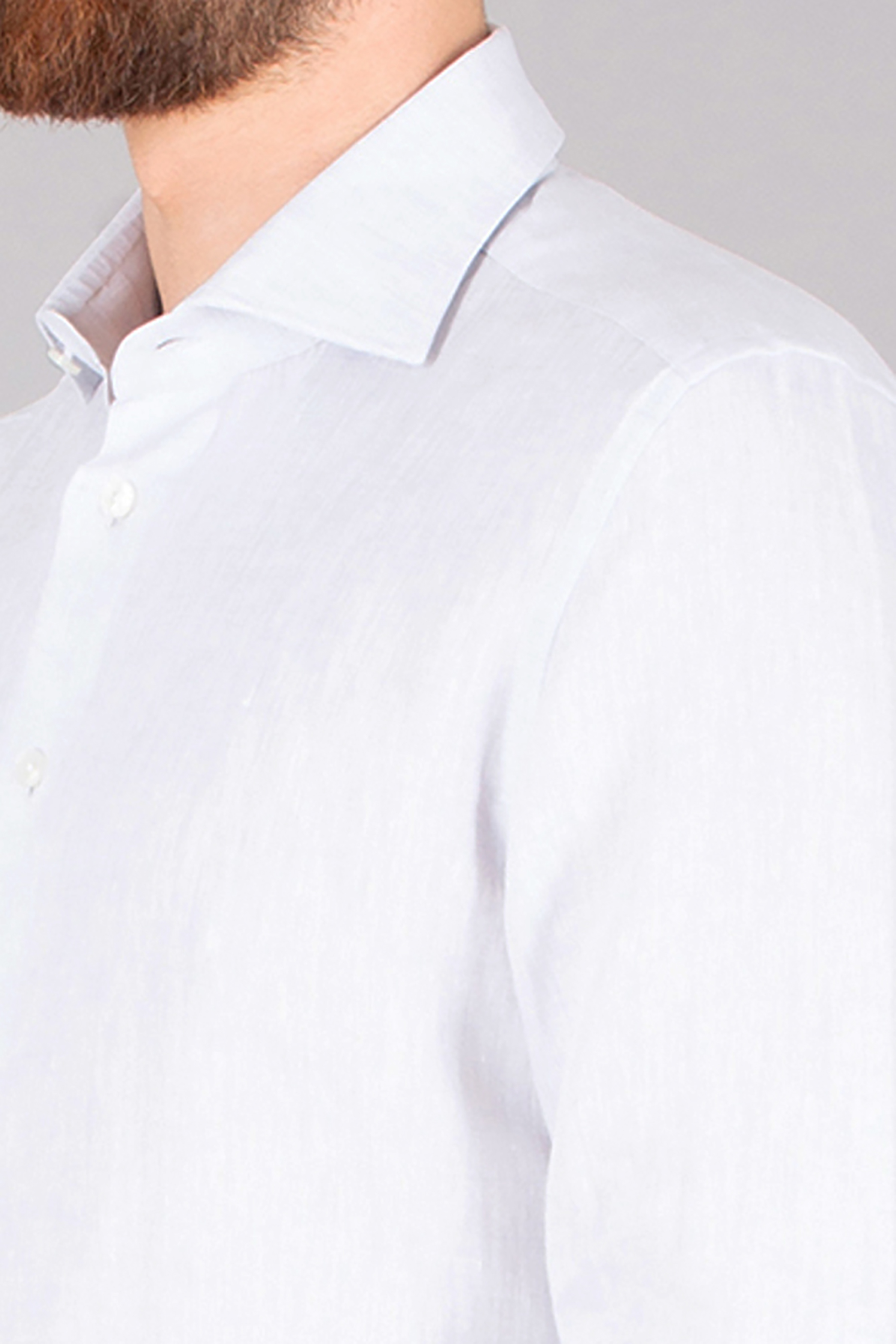EMANUELE MAFFEIS Regular Fit Linen Shirt Eduardo Vaduz Bekleidung, Hemd, Kleid, Hemd, Leinen, Langarm
