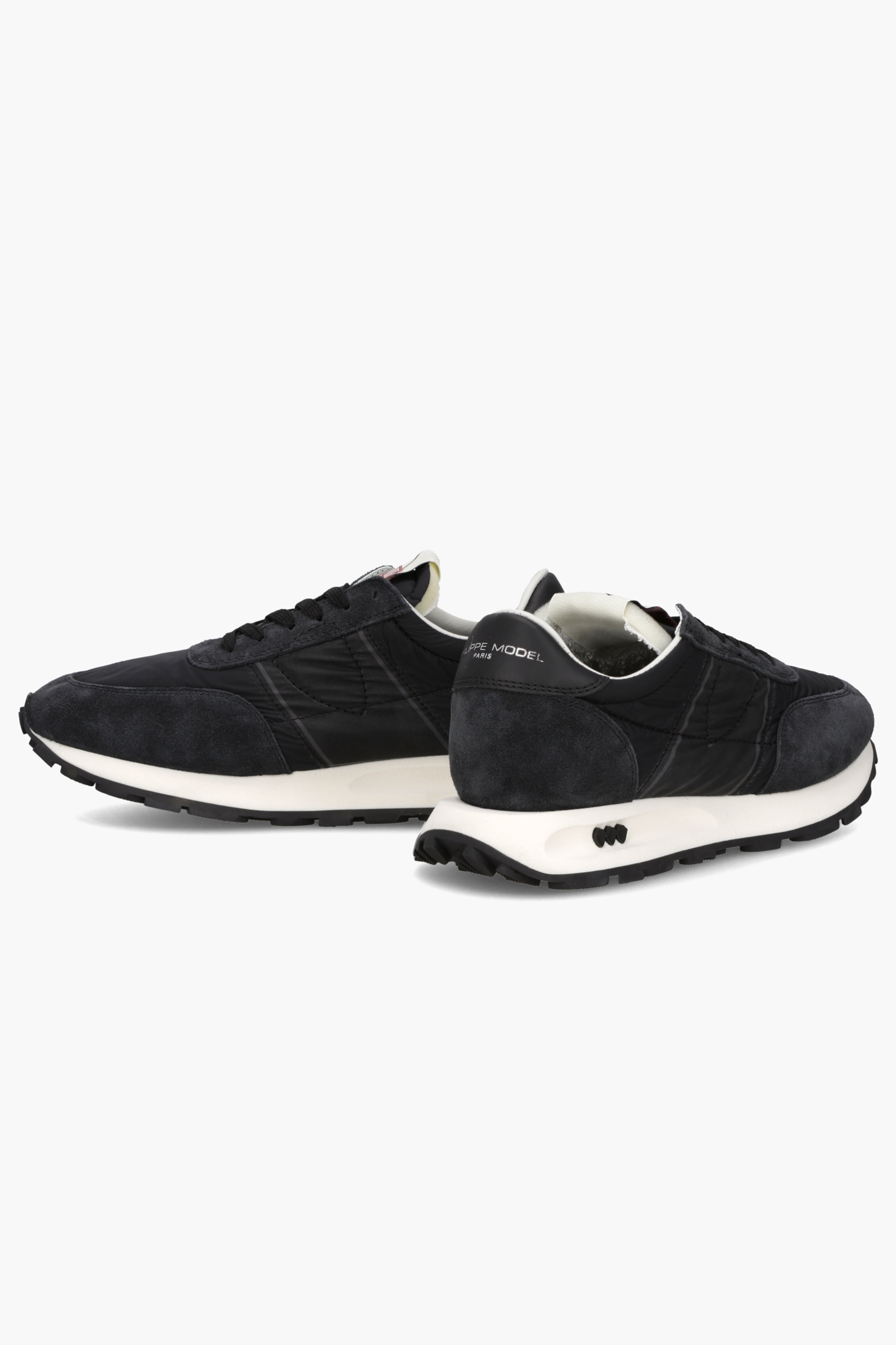 PHILIPPE MODEL Technical Fabric & Suede Sneakers Tour Low Wildleder, Kleidung, Schuhwerk, Schuh, Sneaker