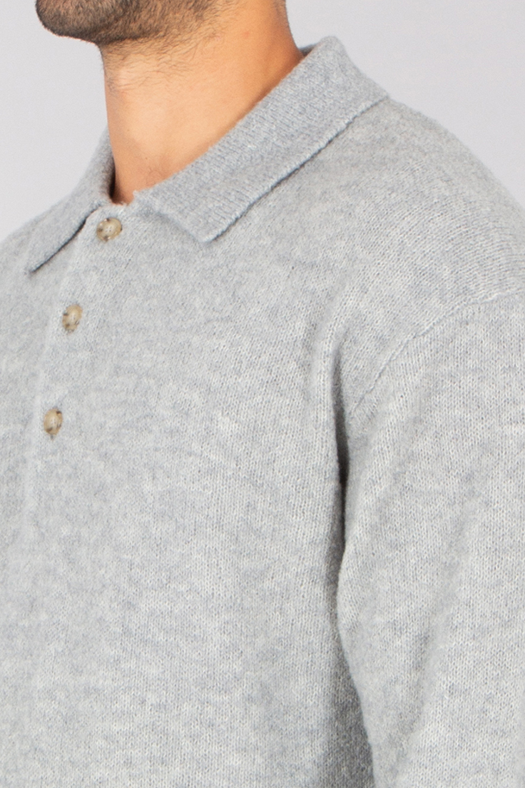 BOSS Relaxed Fit Virgin Wool Knit Polo C-Hadone Pulli, Erwachsener, Männlich, Mann, Person