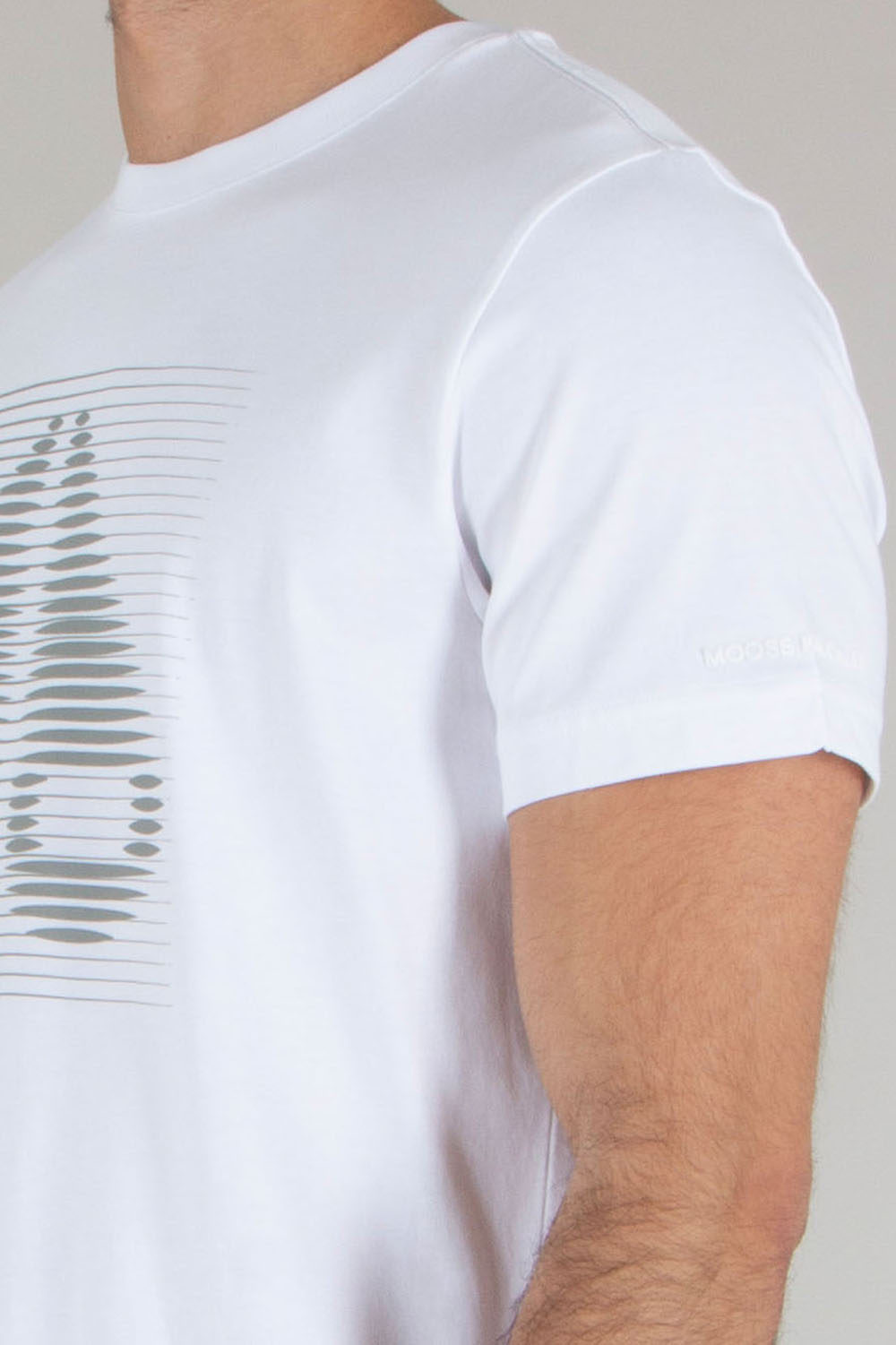 MOOSE KNUCKLES Regular Fit Logo Graphic Print Pima Cotton Jersey T-Shirt Raydaze