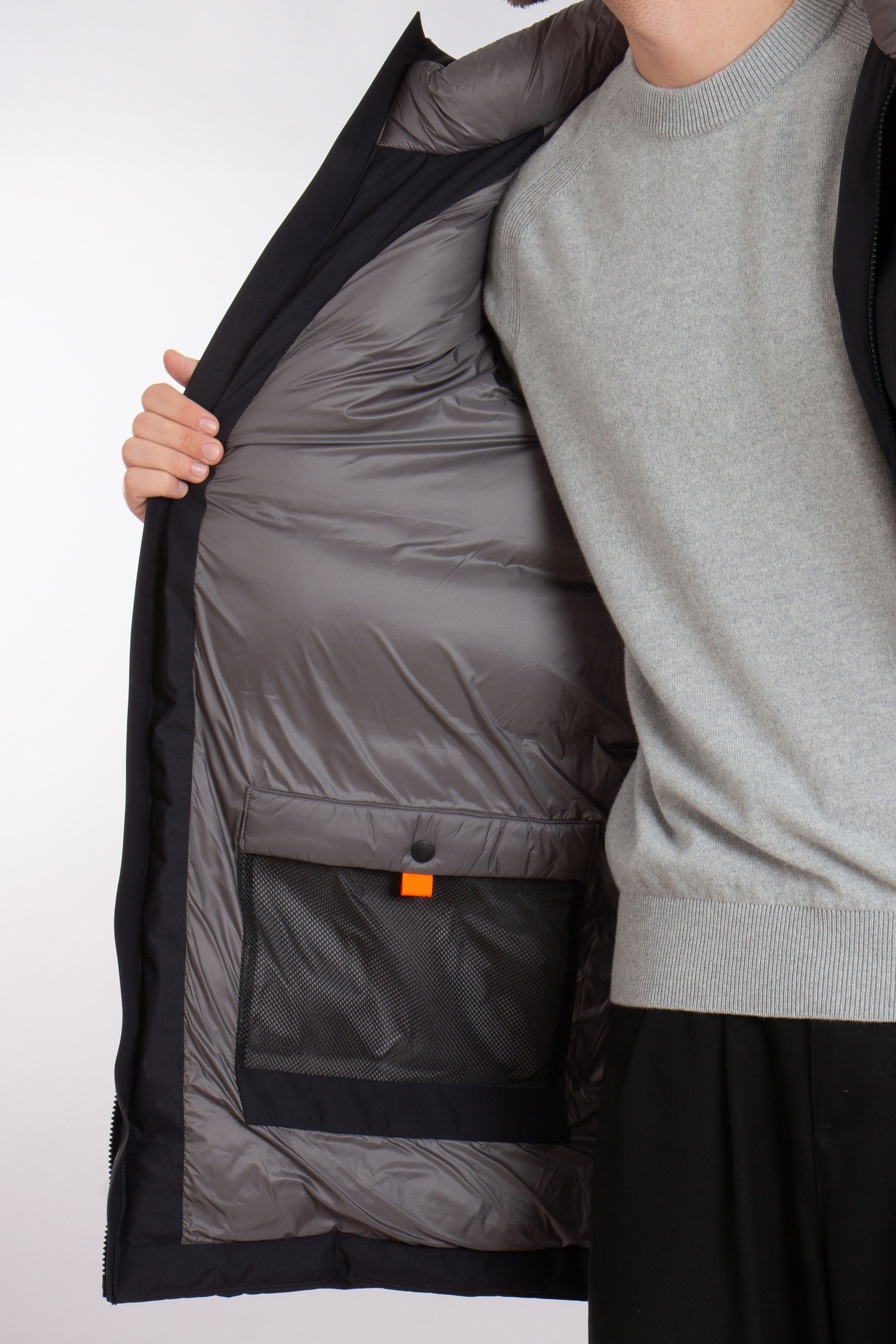 PARAJUMPERS Nylon Blend Hooded Down Jacket Hayate PARAJUMPERS Nylon Blend Hooded Down Jacket Hayate