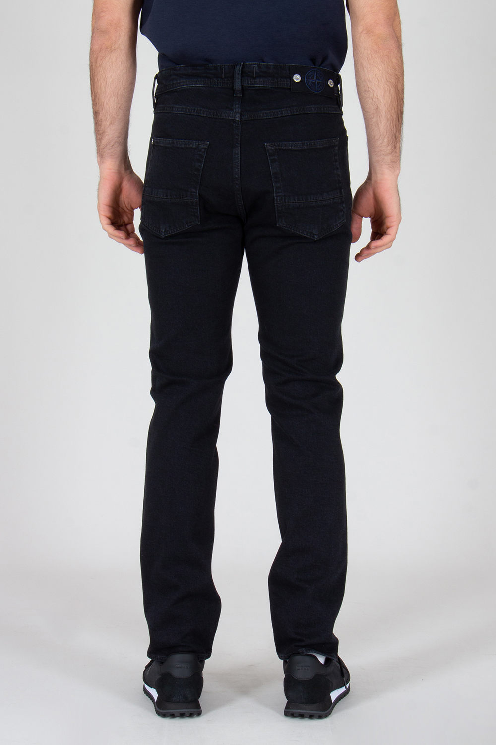 STONE ISLAND Slim Fit Rinsed Cotton Stretch Denim Jeans