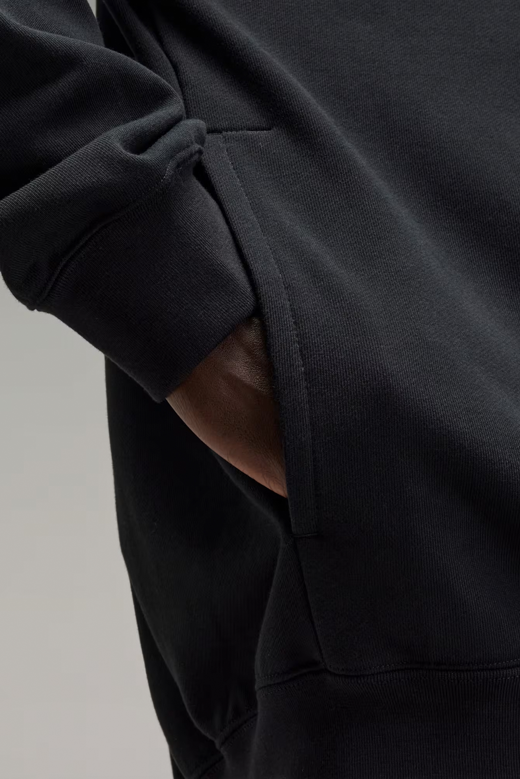 Y-3 Cotton Blend French Terry Hoodie Y-3 Cotton Blend French Terry Hoodie