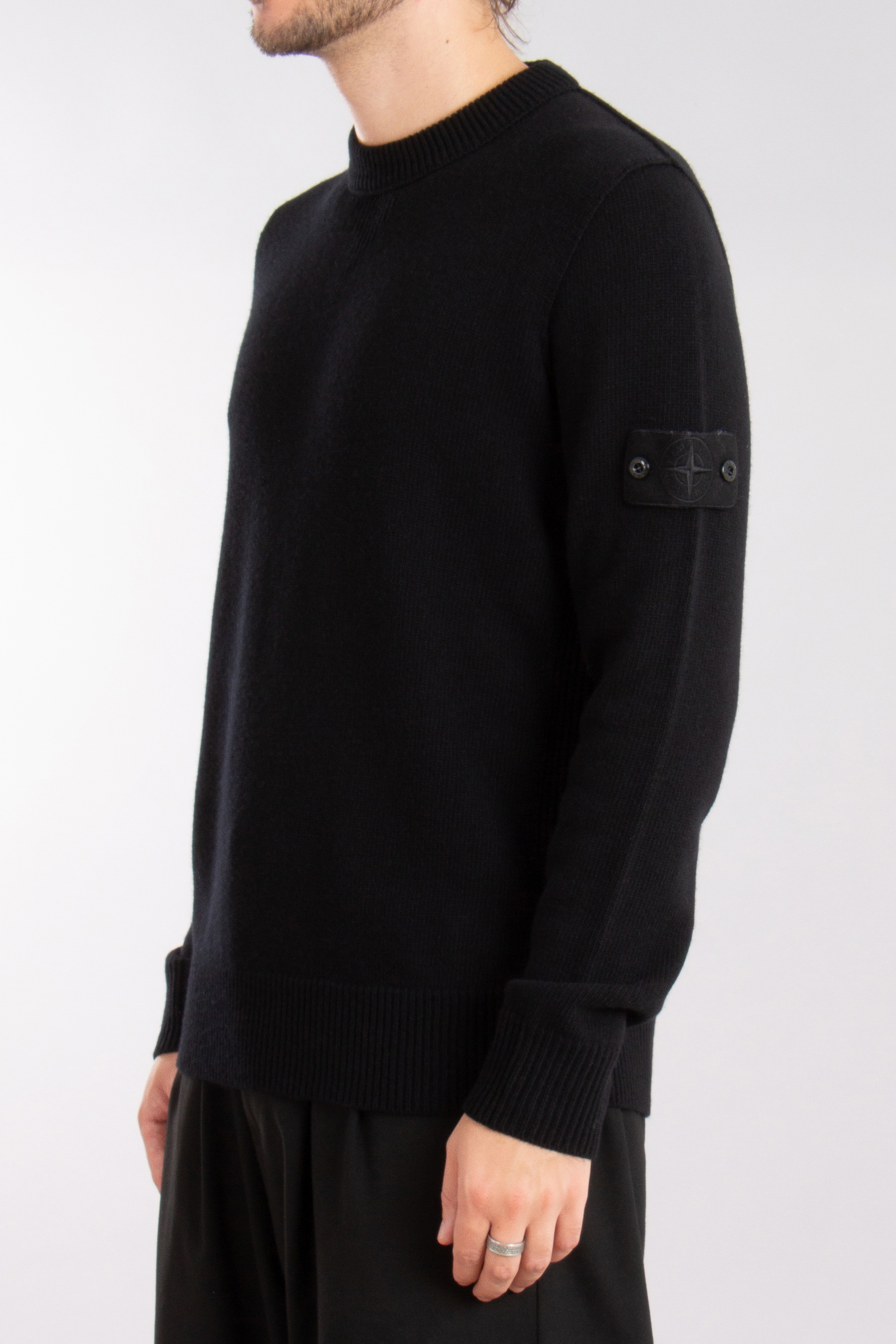 STONE ISLAND Ghost Piece Virgin Wool Sweater STONE ISLAND Ghost Piece Virgin Wool Sweater