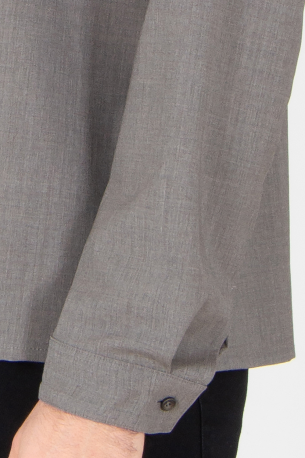 HERNO Regular Fit Bi-Stretch Virgin Wool Overshirt