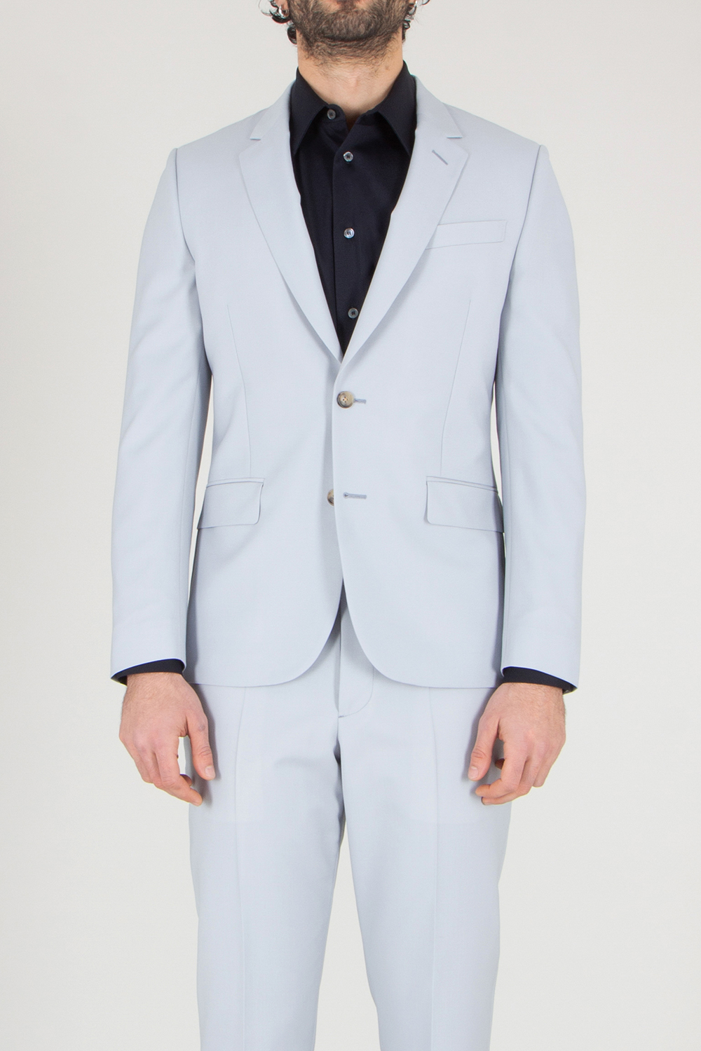 PAUL SMITH Tailored Fit Wool-Mohair Blend Suit