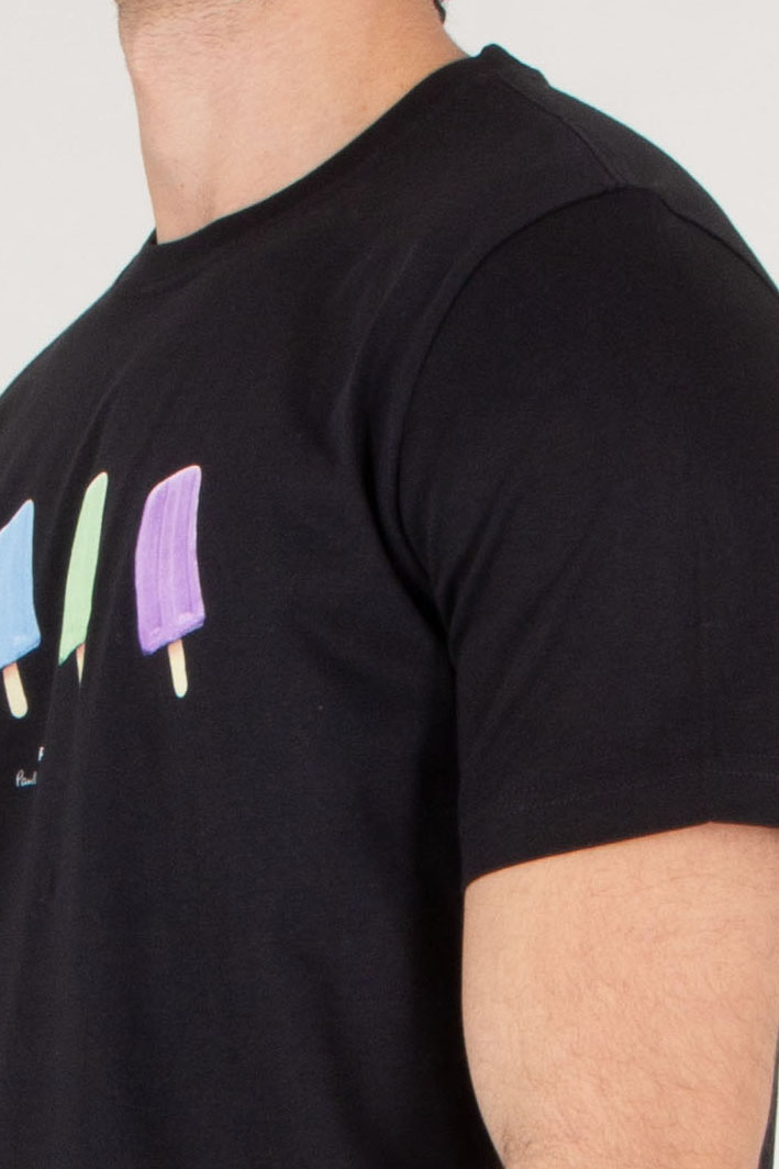 PAUL SMITH Regular Fit Printed Short Sleeve T-Shirt Lollies
