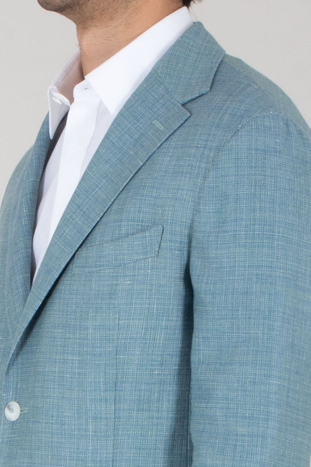 DRESSLER Regular Fit Virgin Wool-Linen Blend Jacket Sawyer