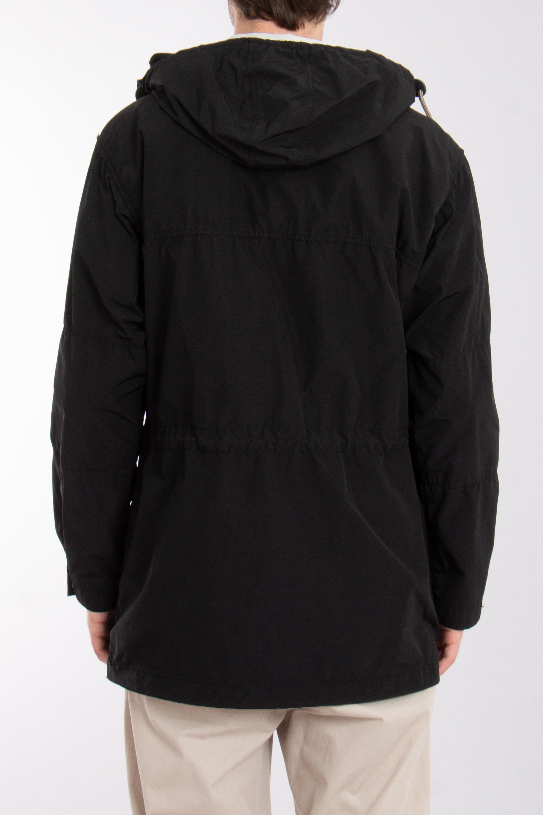 ASPESI Hooded Technical Fabric Parka ASPESI Hooded Technical Fabric Parka
