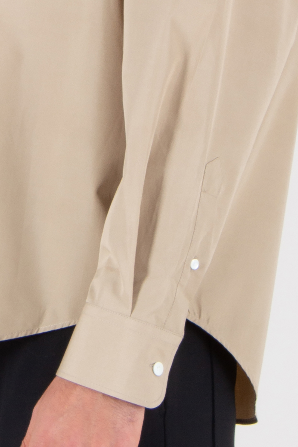 AMI PARIS Boxy Fit Cotton Shirt 