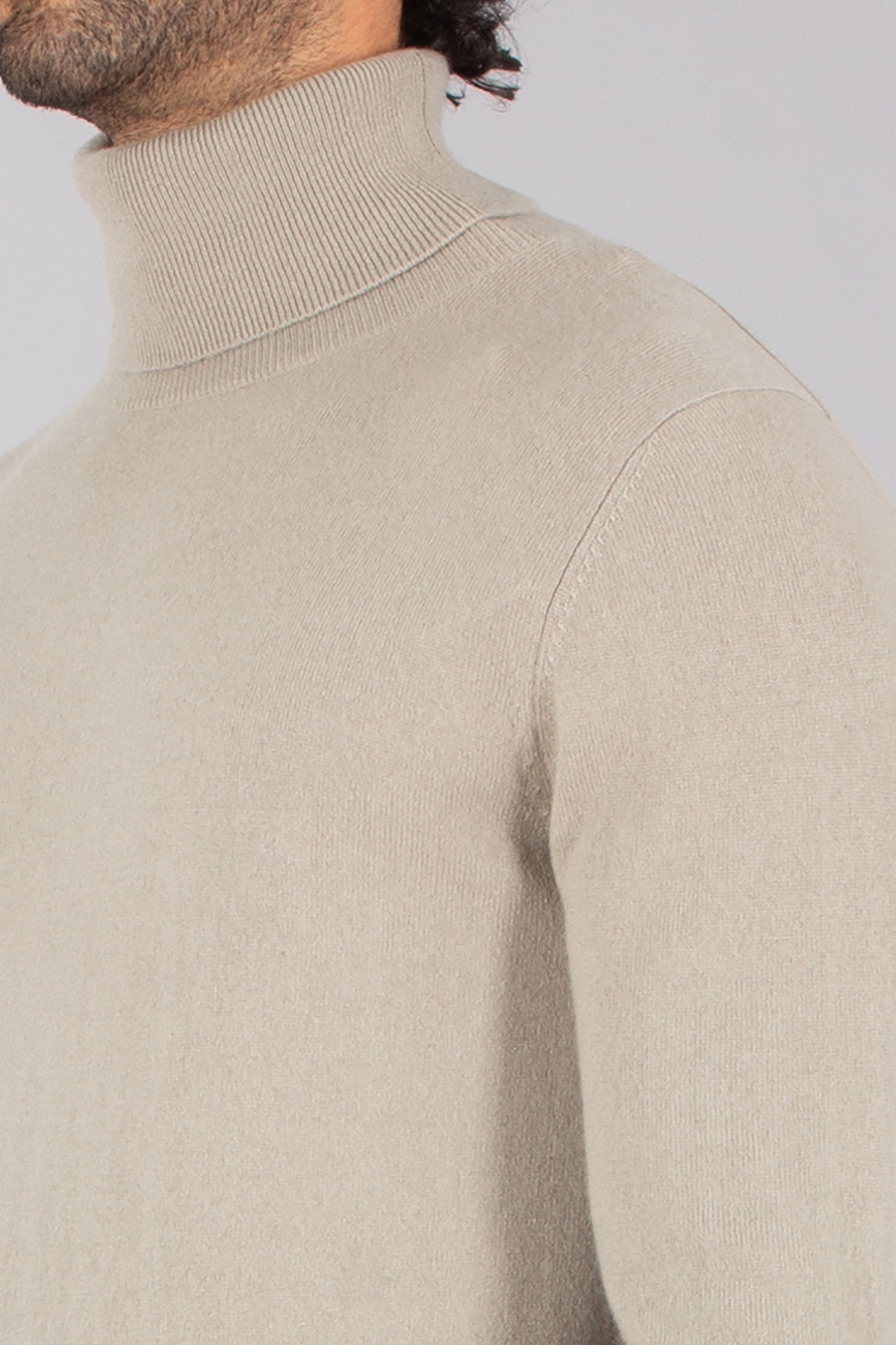 ALLUDE Regular Fit Cashmere Turtleneck Sweater Mantel, Erwachsener, Männlich, Mann, Person