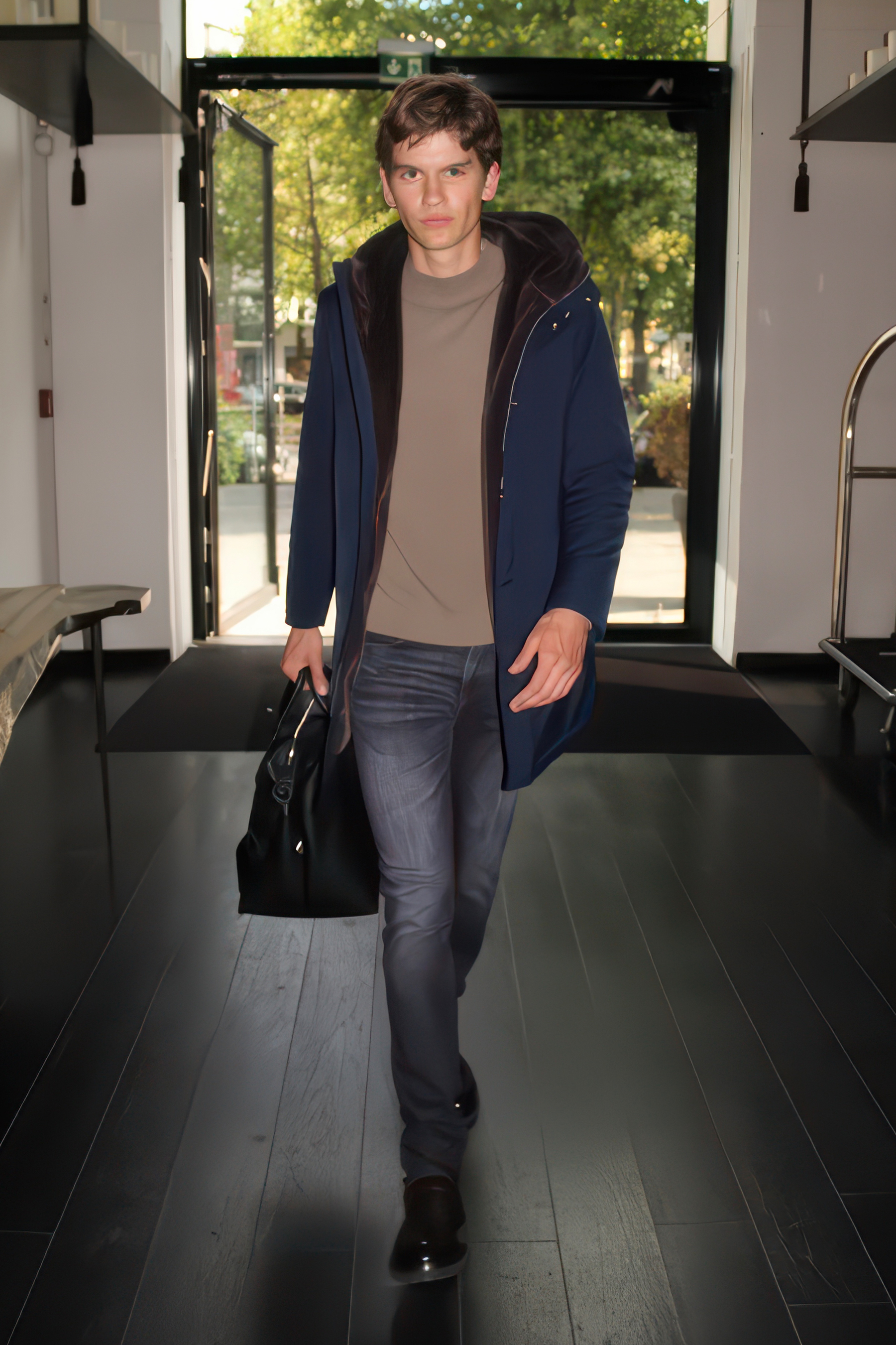 Hosen, Mantel, Jacke, Handtasche, Langarm