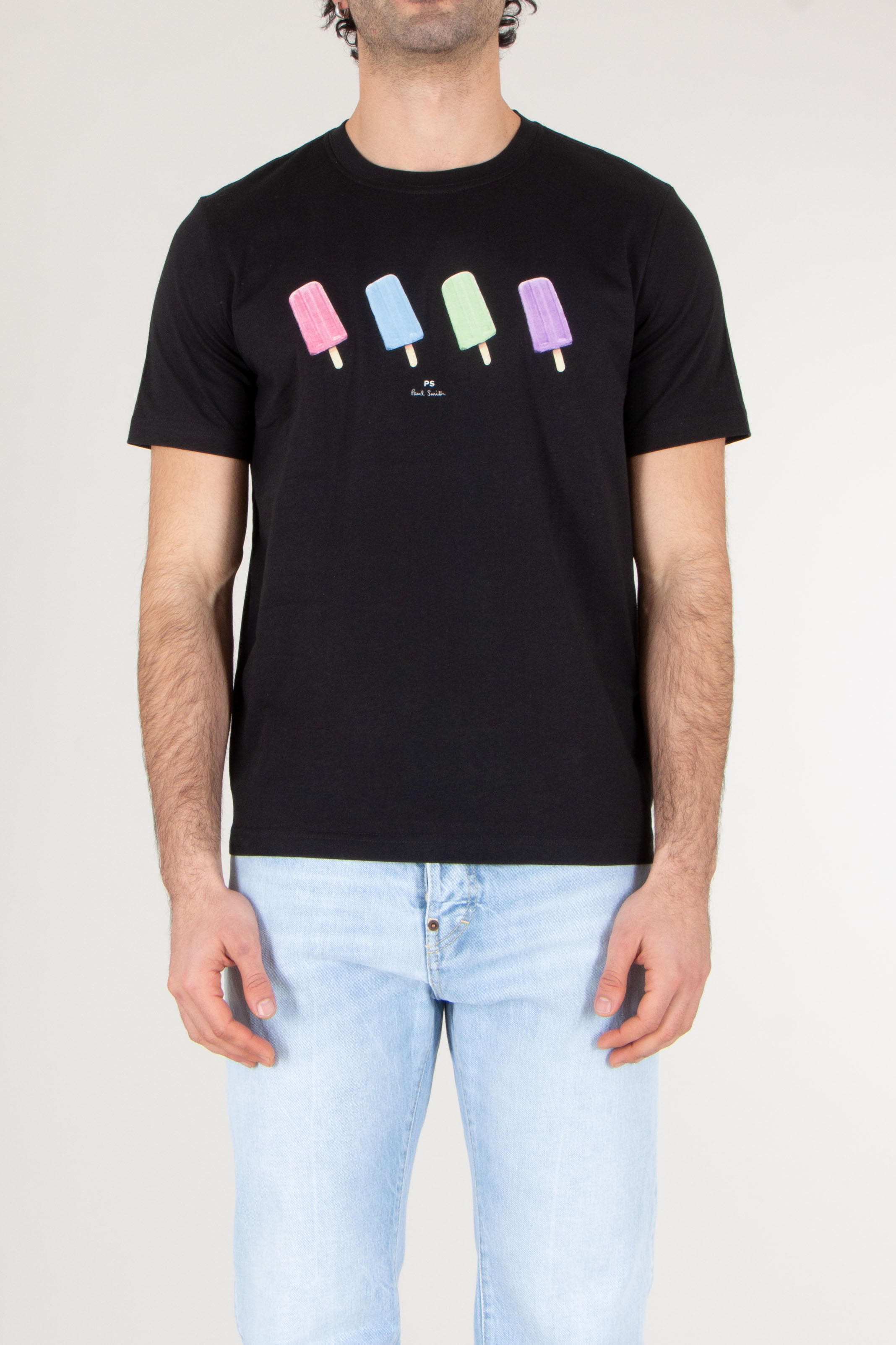 PAUL SMITH Regular Fit Printed Short Sleeve T-Shirt Lollies