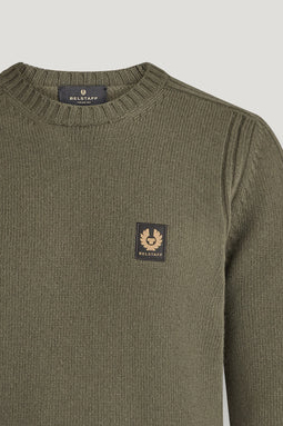 BELSTAFF Wool Sweater Watch Crewneck