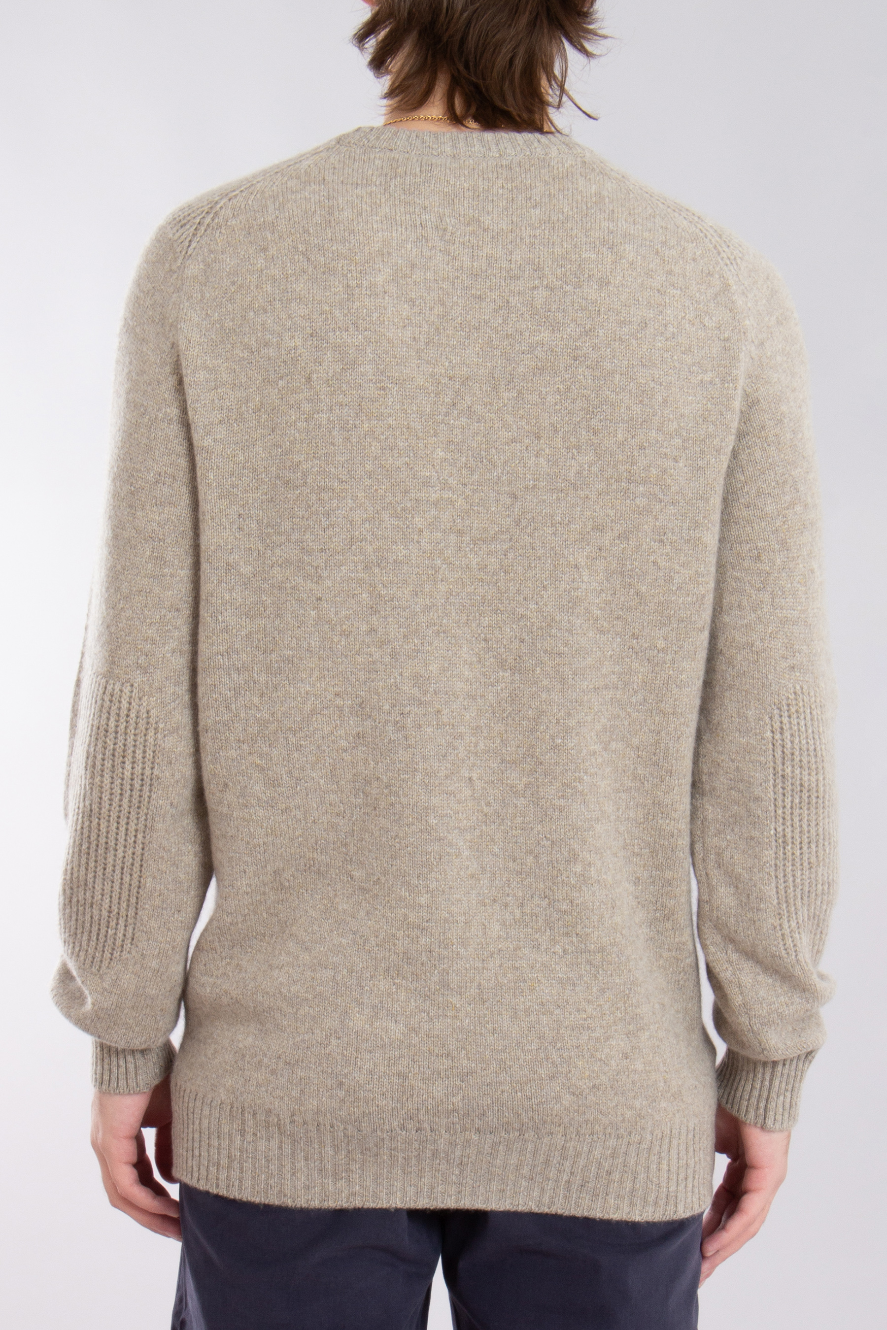 SEASE Coarsehair Cashmere Round Neck Sweater SEASE Coarsehair Cashmere Round Neck Sweater