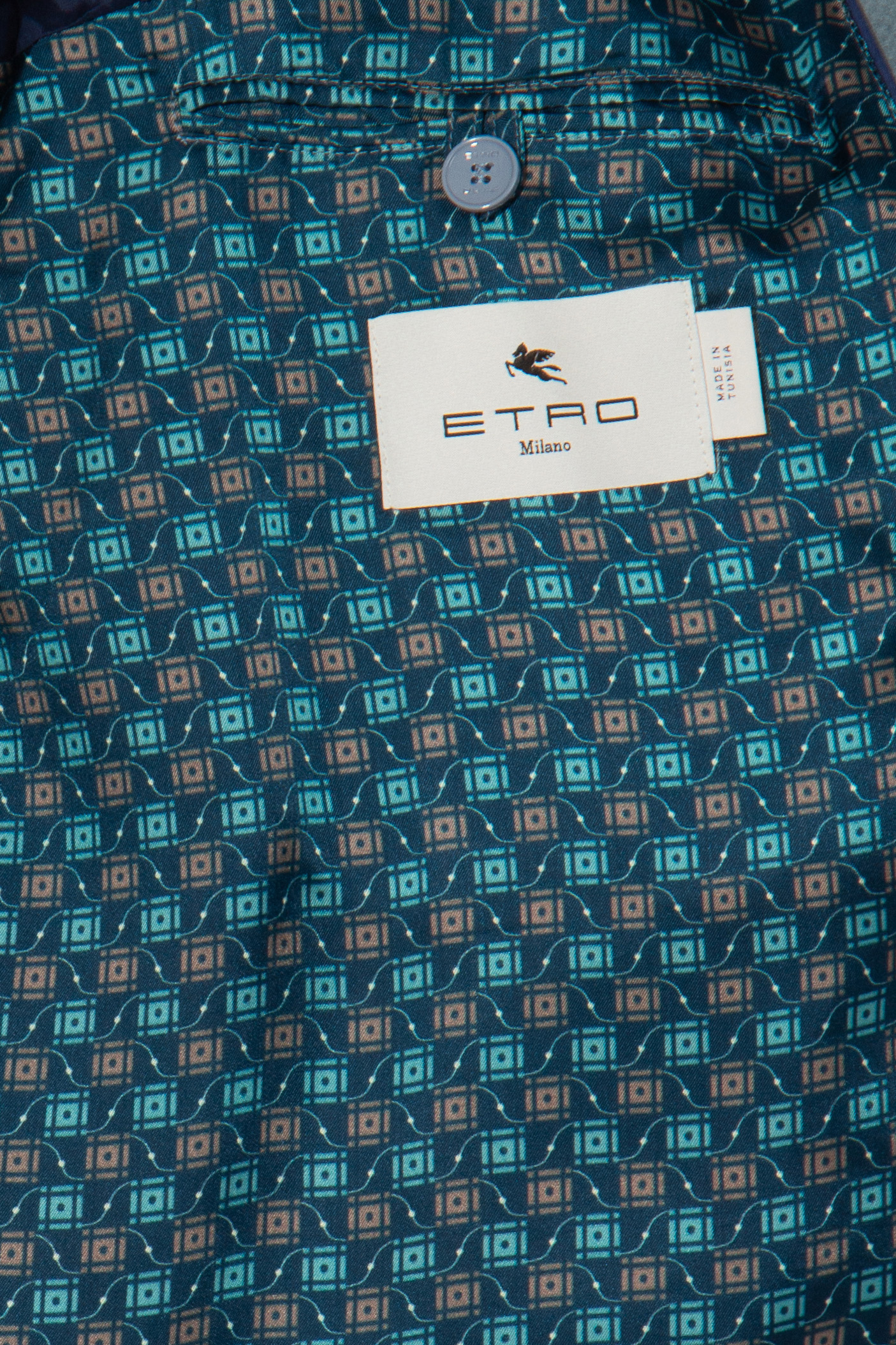 ETRO Double Breasted Wool Caban ETRO Double Breasted Wool Caban
