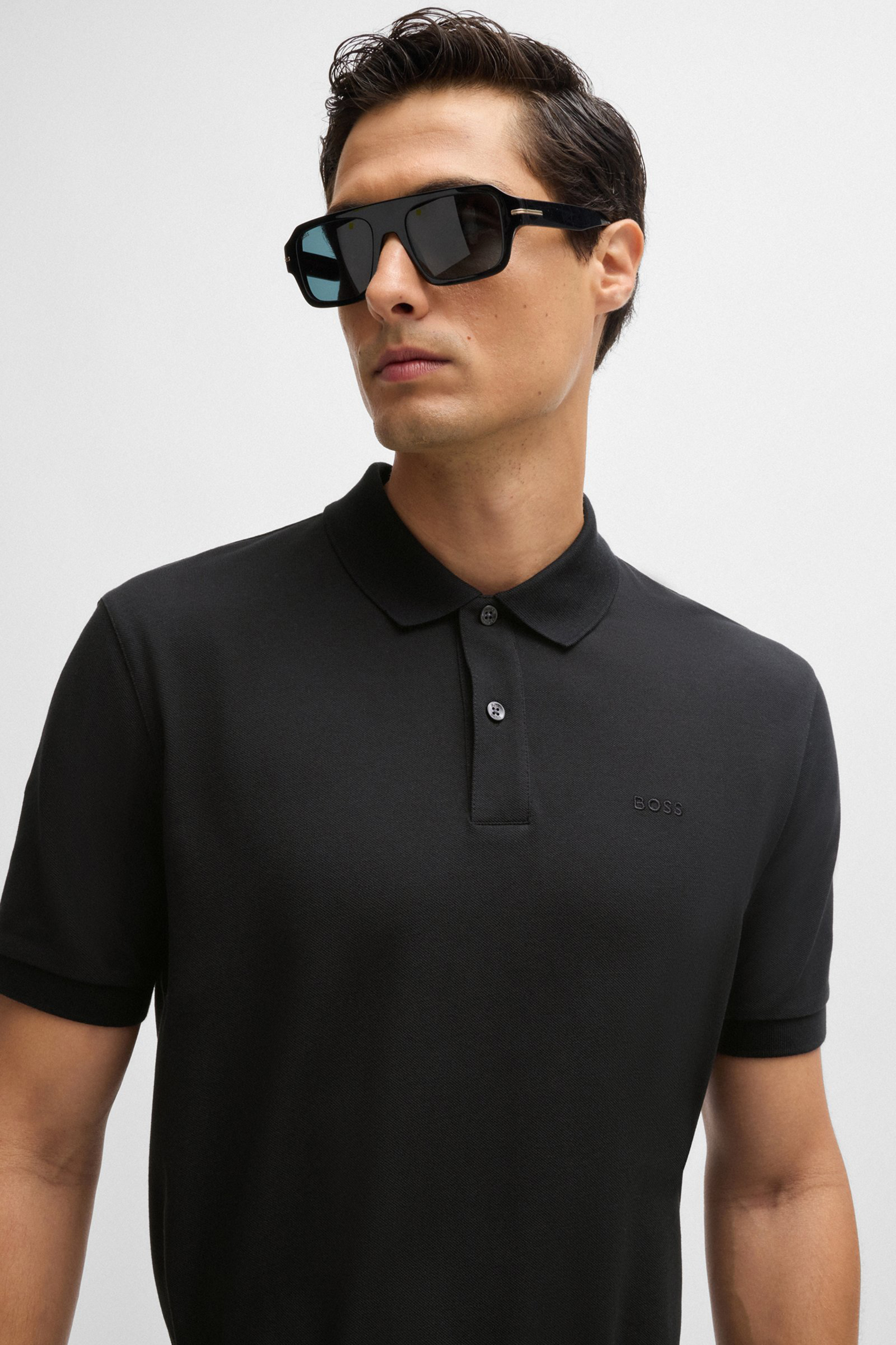 BOSS Regular Fit Cotton Piqué Polo Shirt Pallas BOSS Regular Fit Cotton Piqué Polo Shirt Pallas