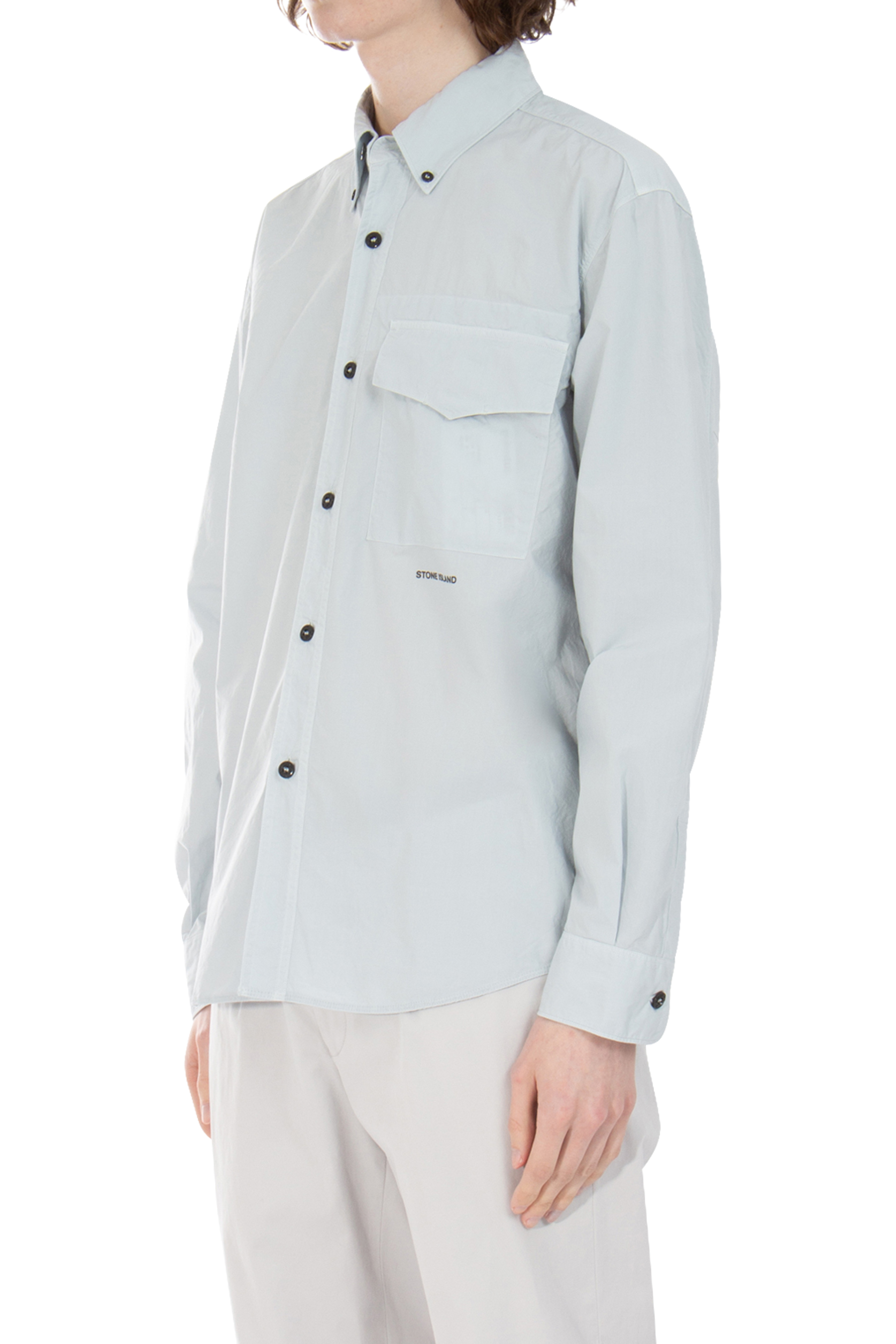 STONE ISLAND Cotton Cloth Shirt