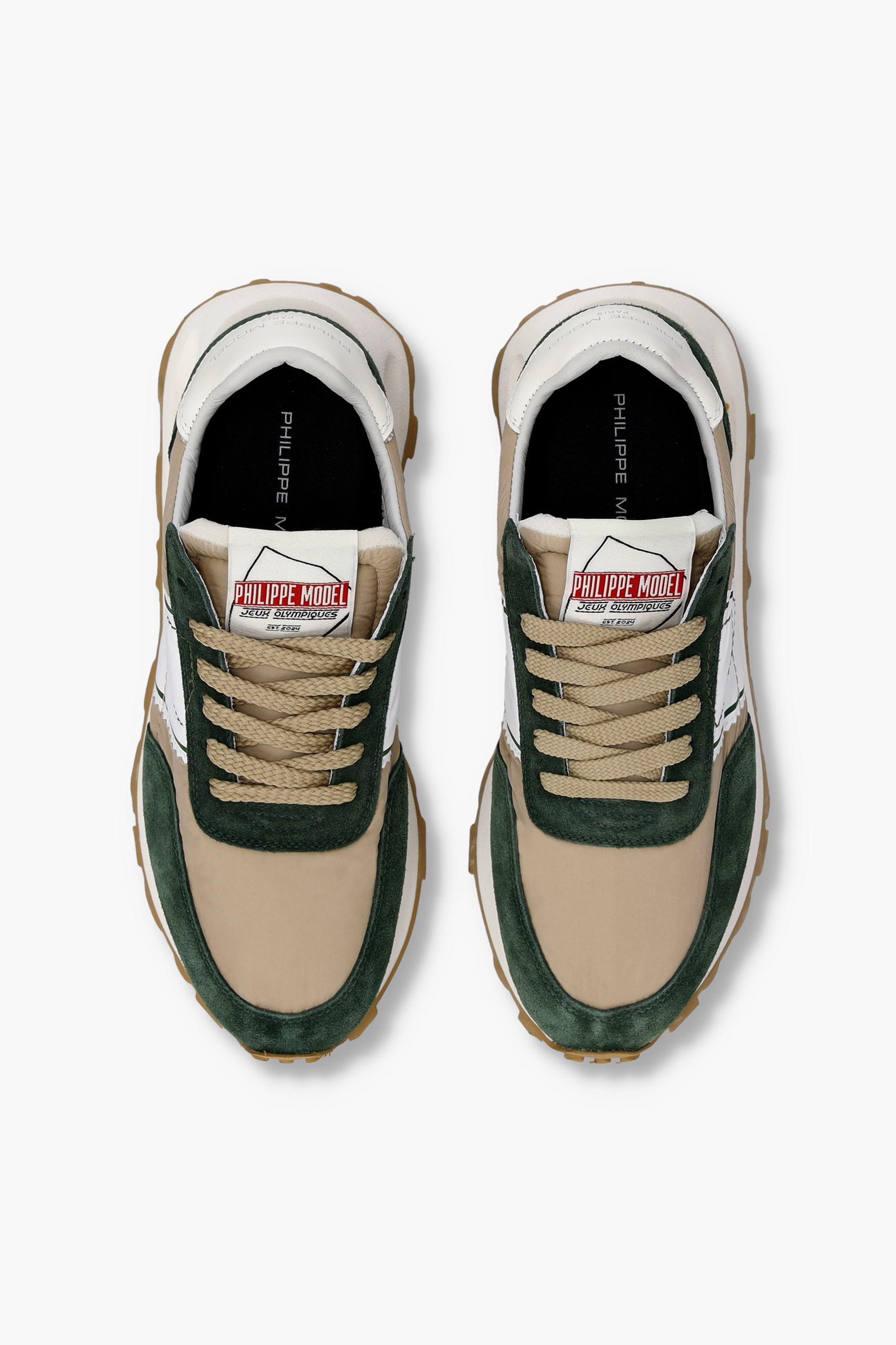PHILIPPE MODEL Technical Fabric & Suede Sneakers Tour Low Schuhwerk, Schuh, Sneaker, Sandale, Leinwand