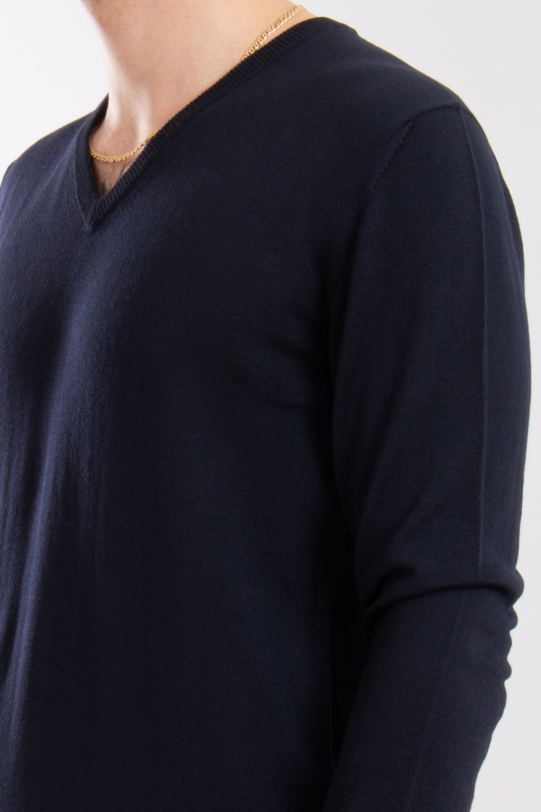 ROBERTO COLLINA Extrafine Wool V-Neck Sweater ROBERTO COLLINA Extrafine Wool V-Neck Sweater