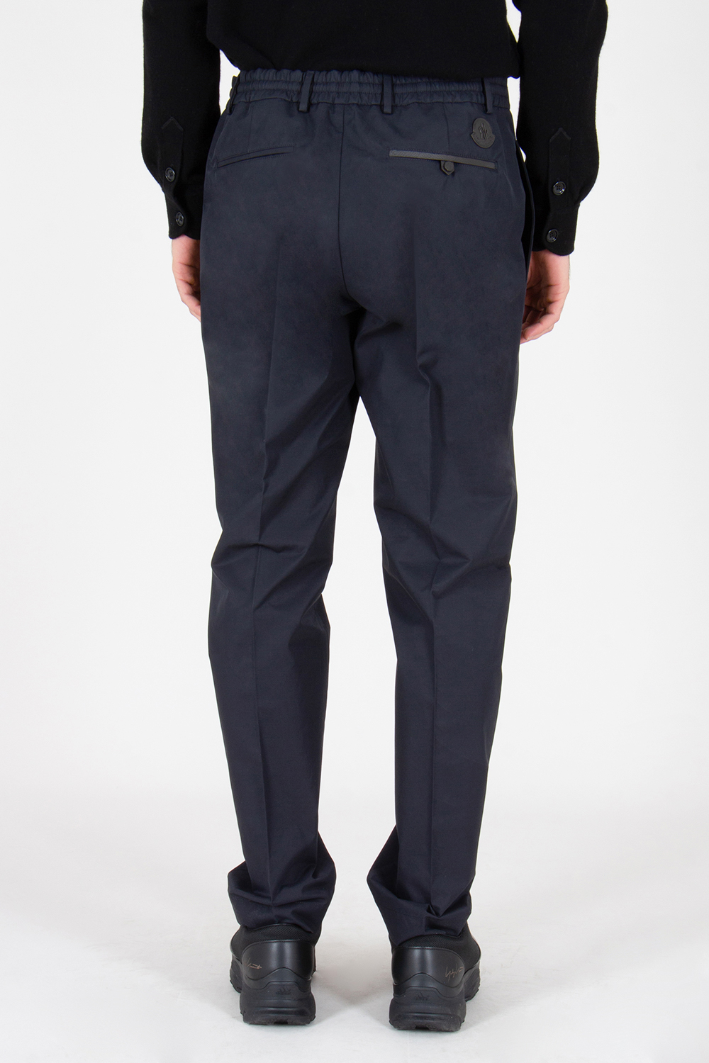 MONCLER Regular Fit Technical Cotton-BNylon Blend Pants