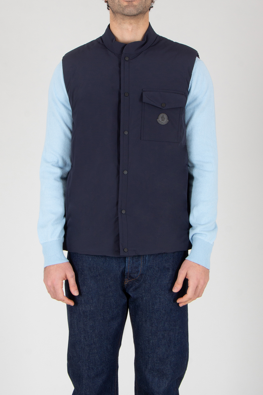 MONCLER Sahel Slim Fit Aquaflect Light Down Vest