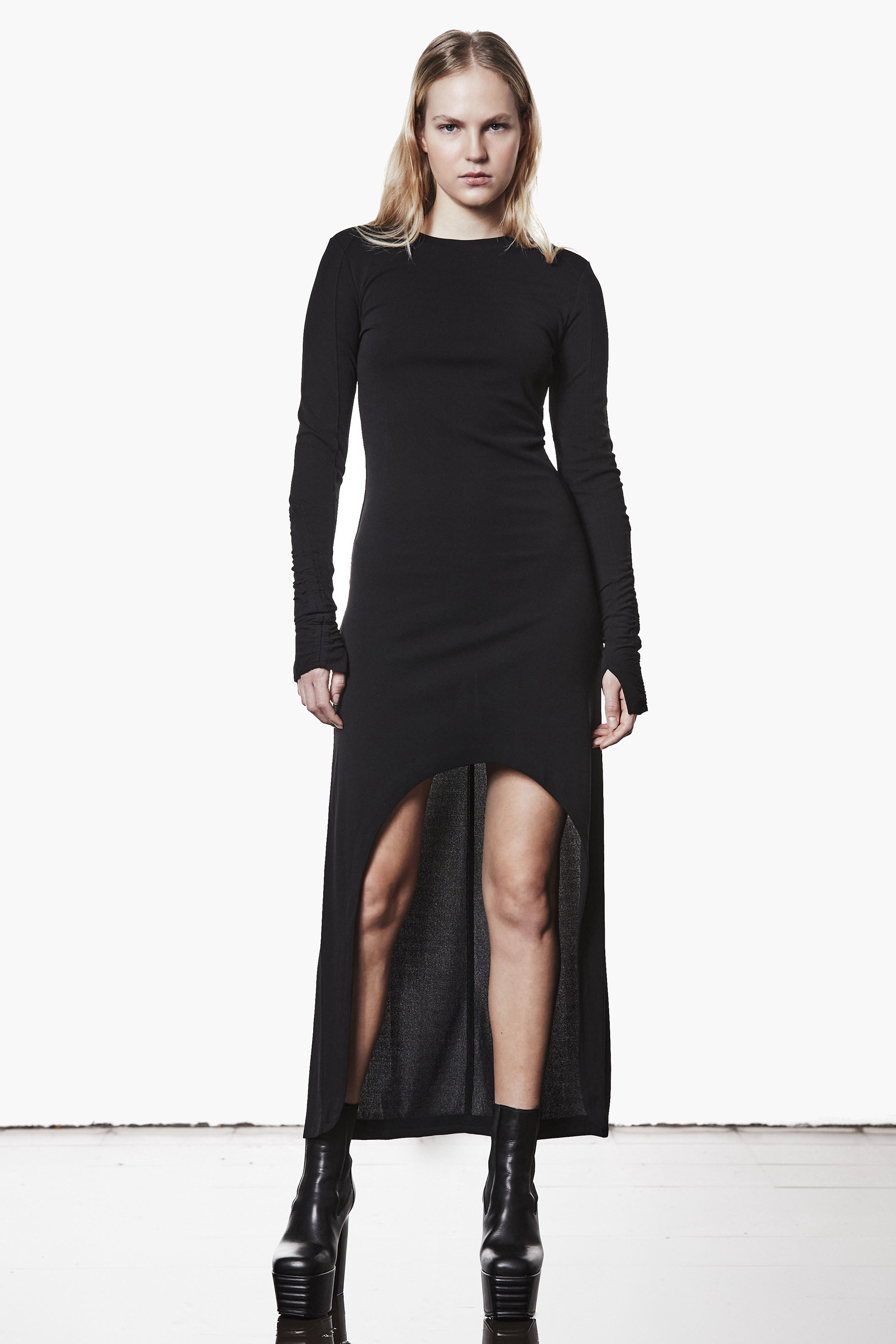 Langarm, Ärmel, Kleid, Person, Frau