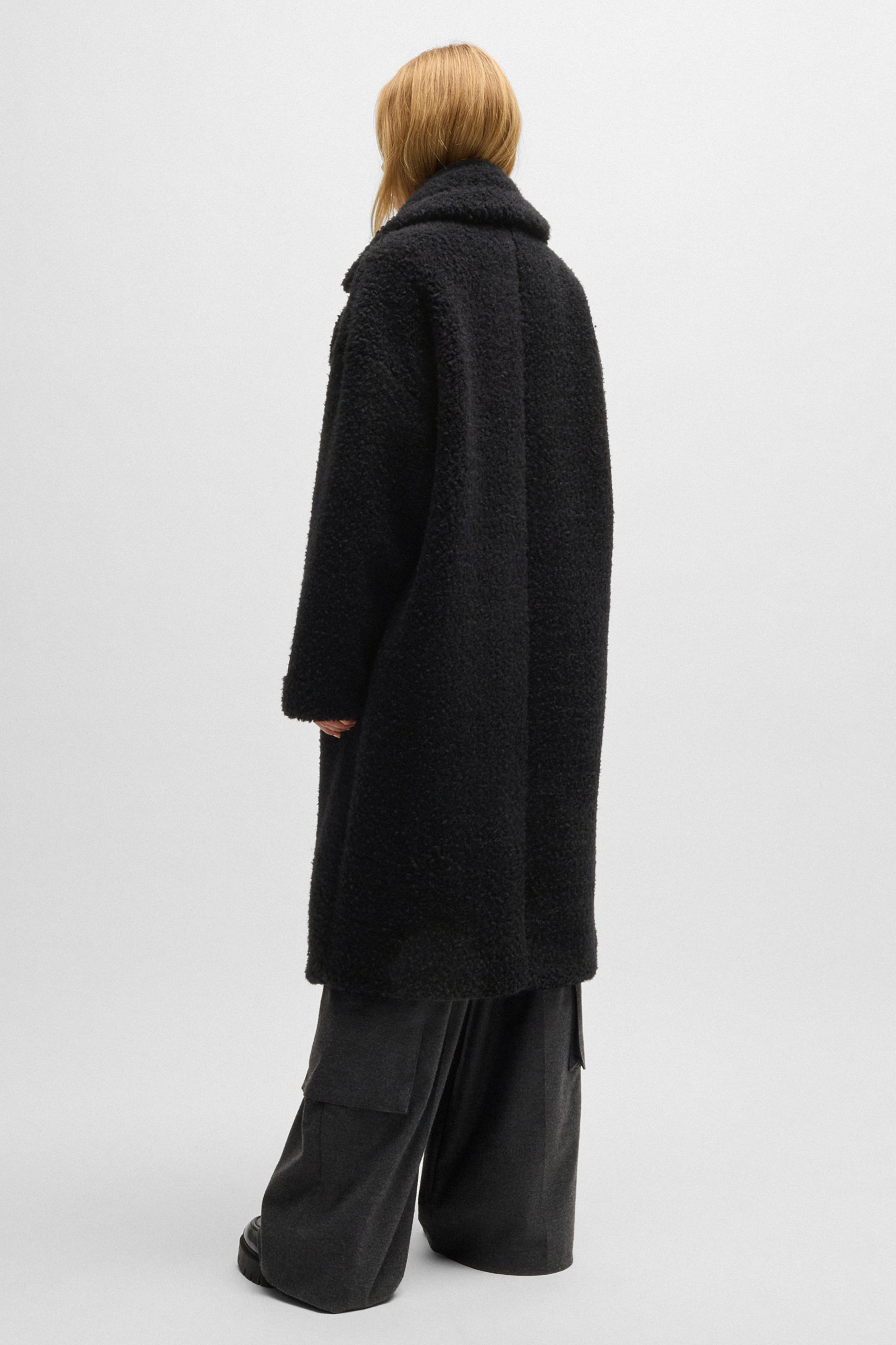 HUGO Oversized Faux Fur Coat Malite HUGO Oversized Faux Fur Coat Malite