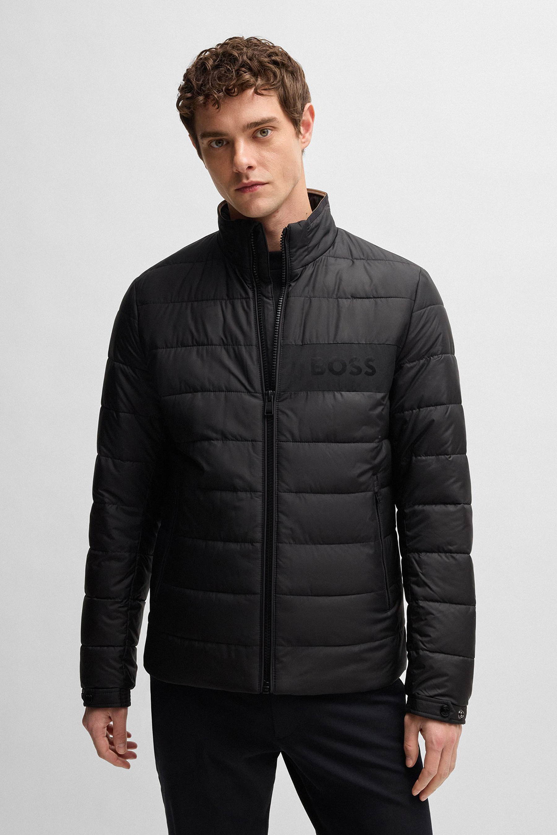 BOSS Regular Fit Recycled Polyester Jacket H-Cenitos