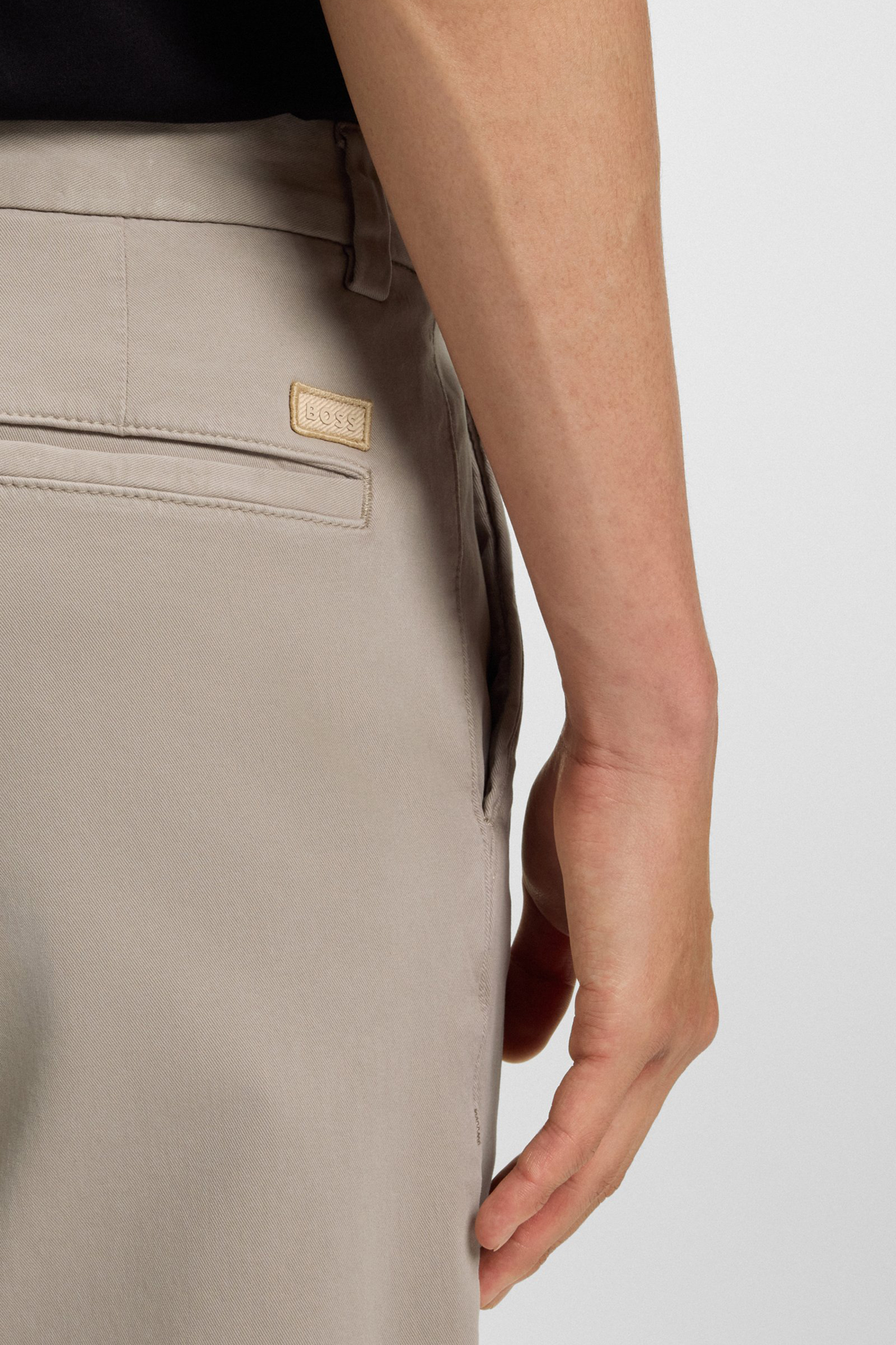 Bekleidung, Hosen, Khaki, Person