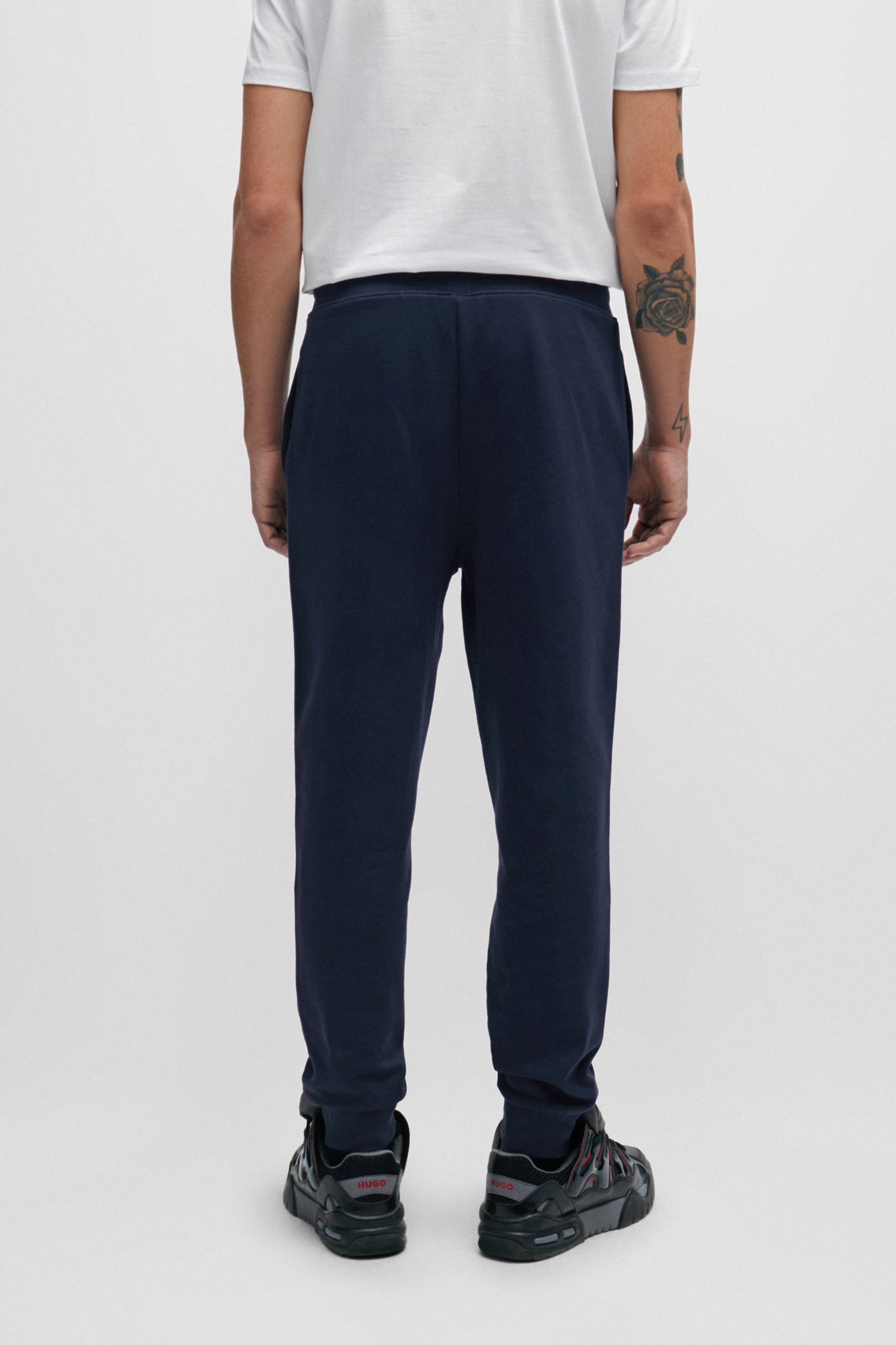 HUGO Relaxed Fit Printed Cotton French Terry Sweatpants Dayote HUGO Relaxed Fit Printed Cotton French Terry Sweatpants Dayote
