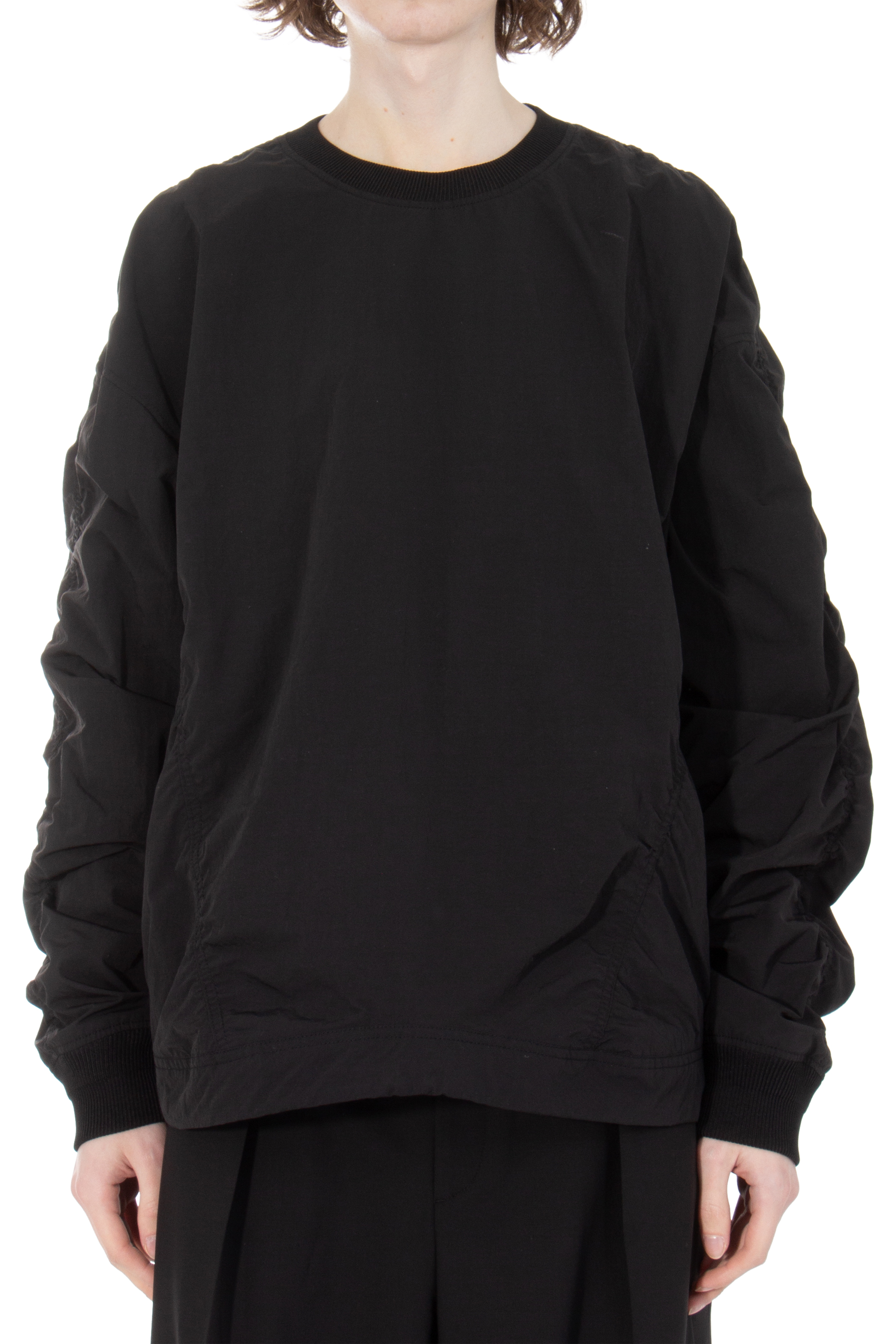 JUUN.J Puckering Nylon Sweatshirt JUUN.J Puckering Nylon Sweatshirt