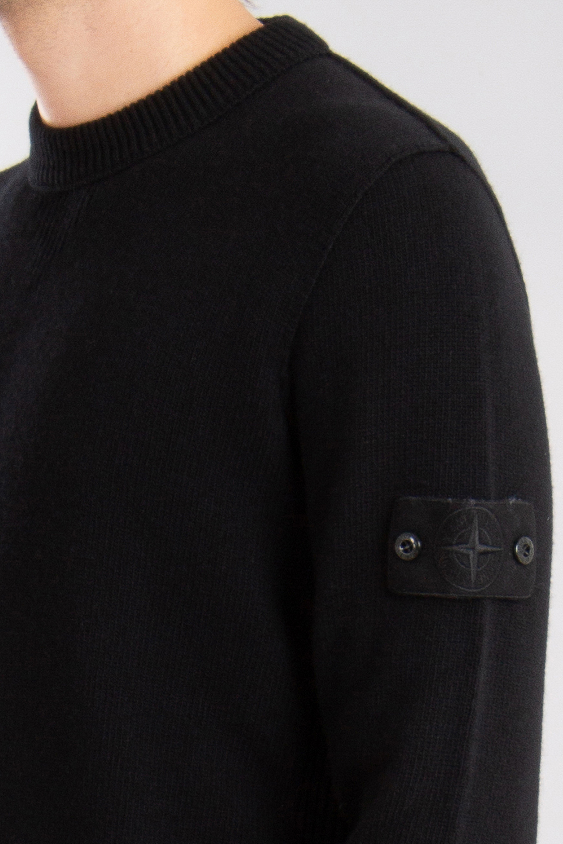 STONE ISLAND Ghost Piece Virgin Wool Sweater STONE ISLAND Ghost Piece Virgin Wool Sweater