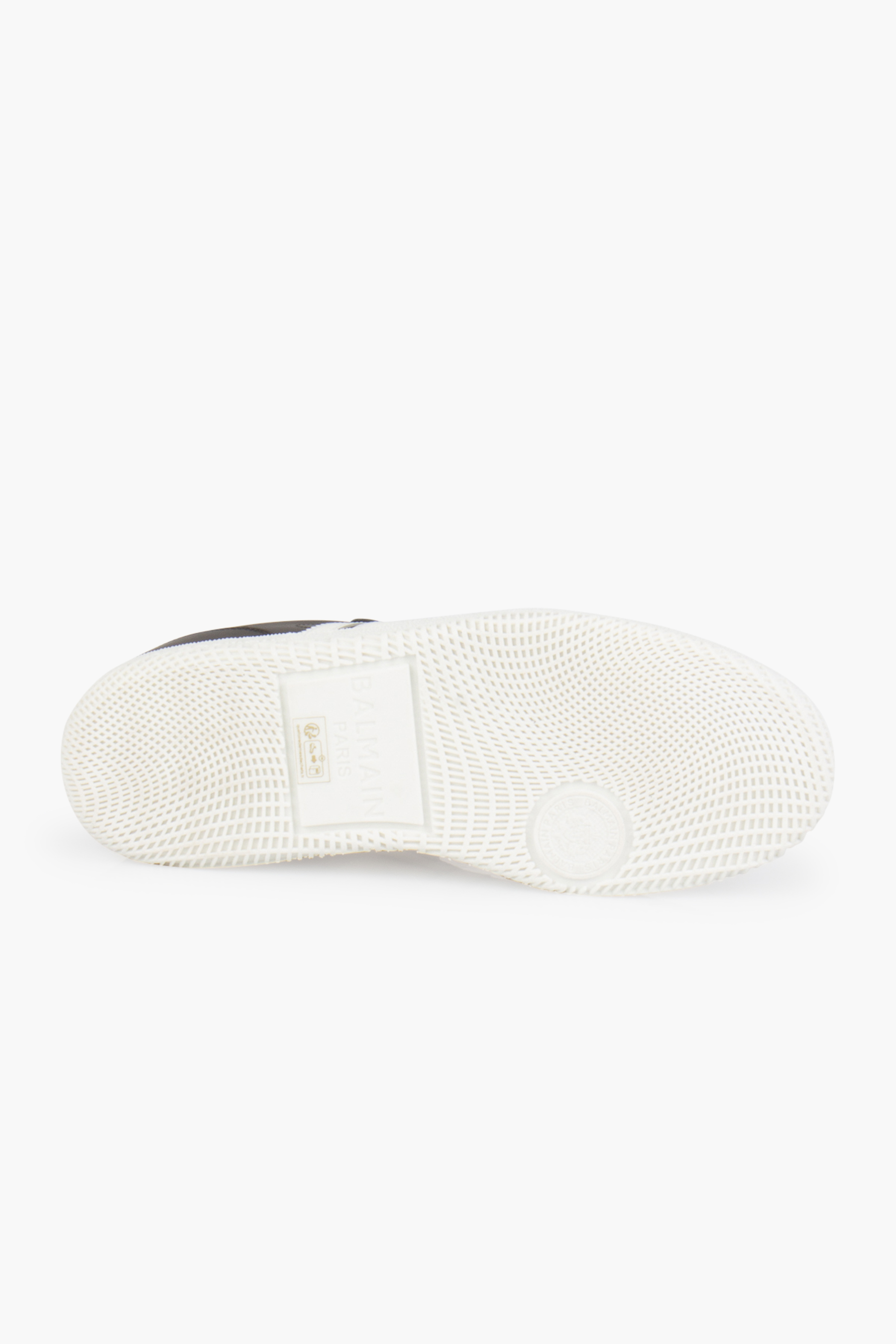 BALMAIN Leather Sneakers Swan BALMAIN Leather Sneakers Swan