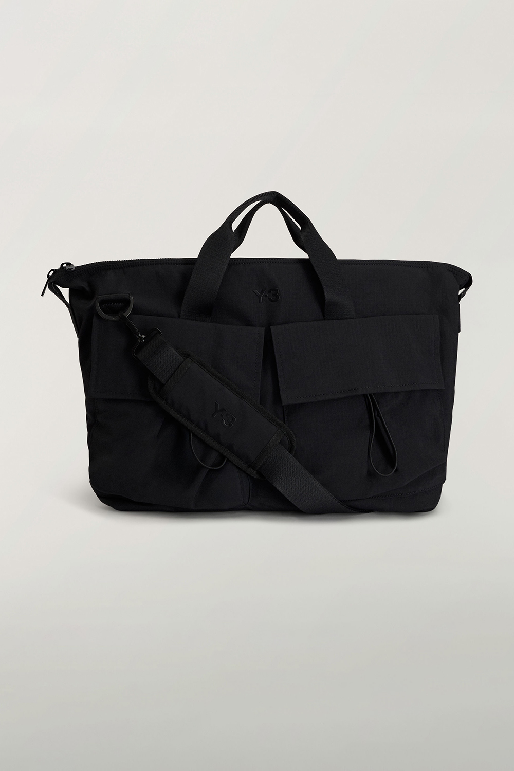 Y-3 Recycled Nylon Ripstop Utility Messenger Bag
