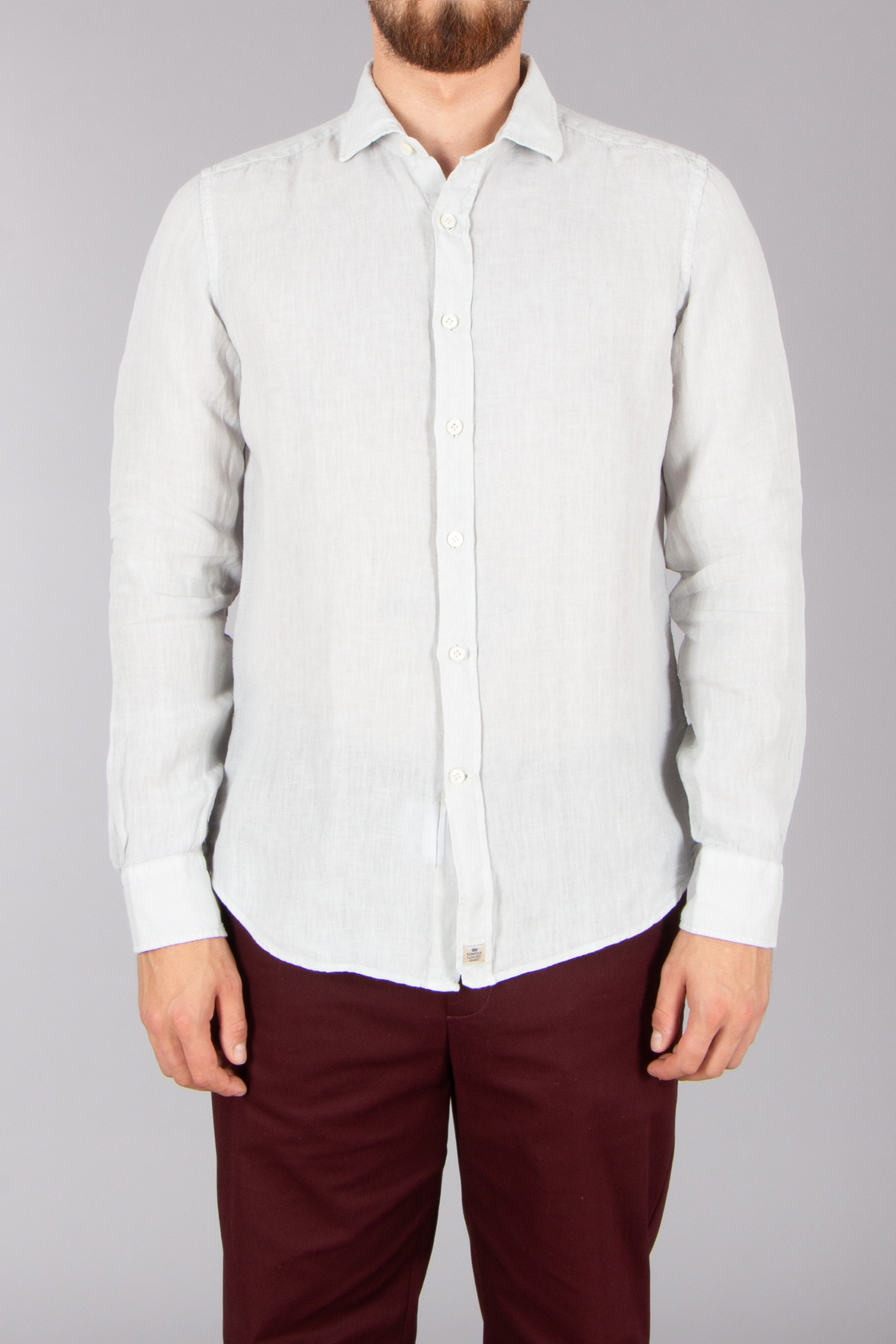 SONRISA Regular Fit Linen Shirt