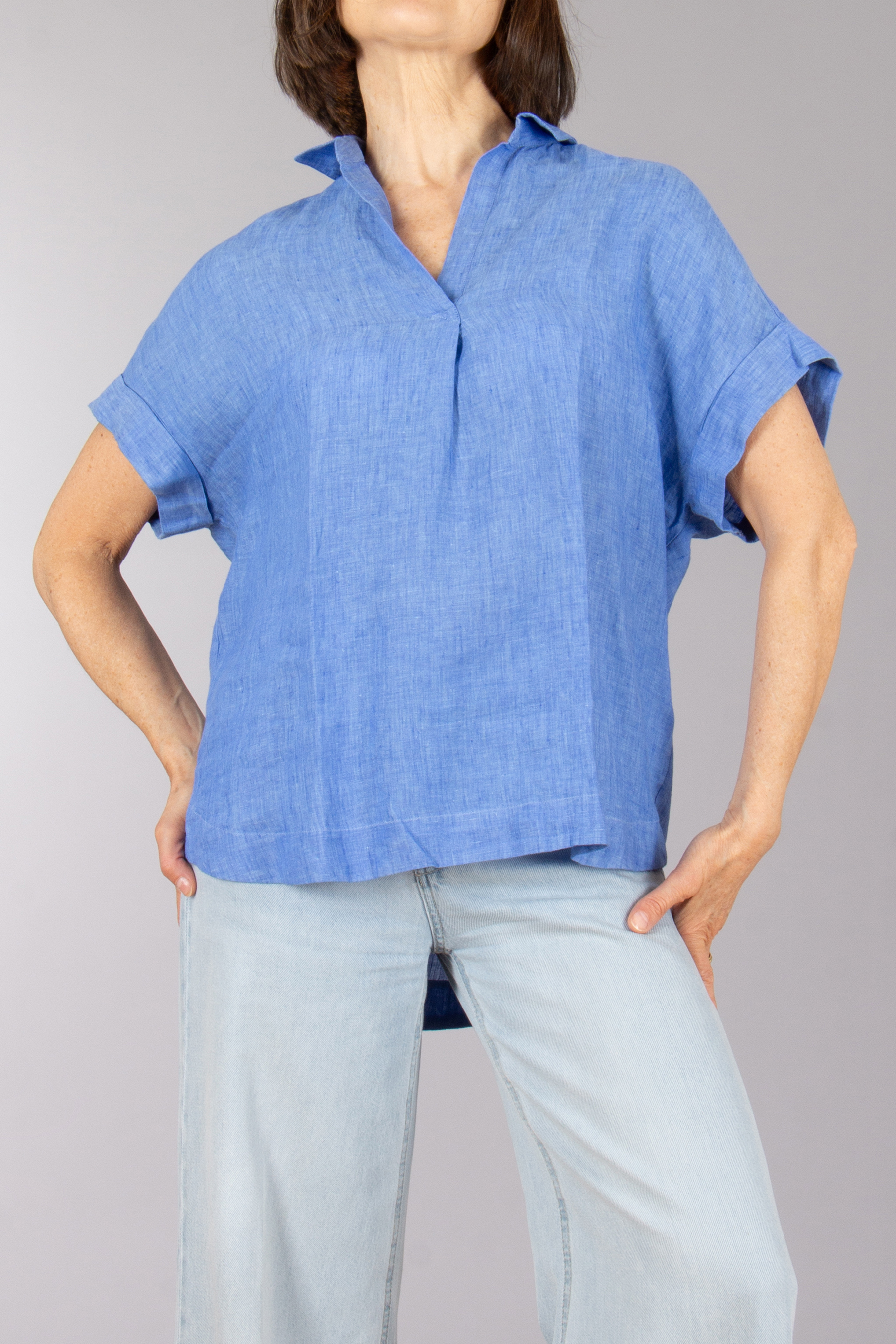 Leinen, Bluse, Hosen, Hemd, Ärmel